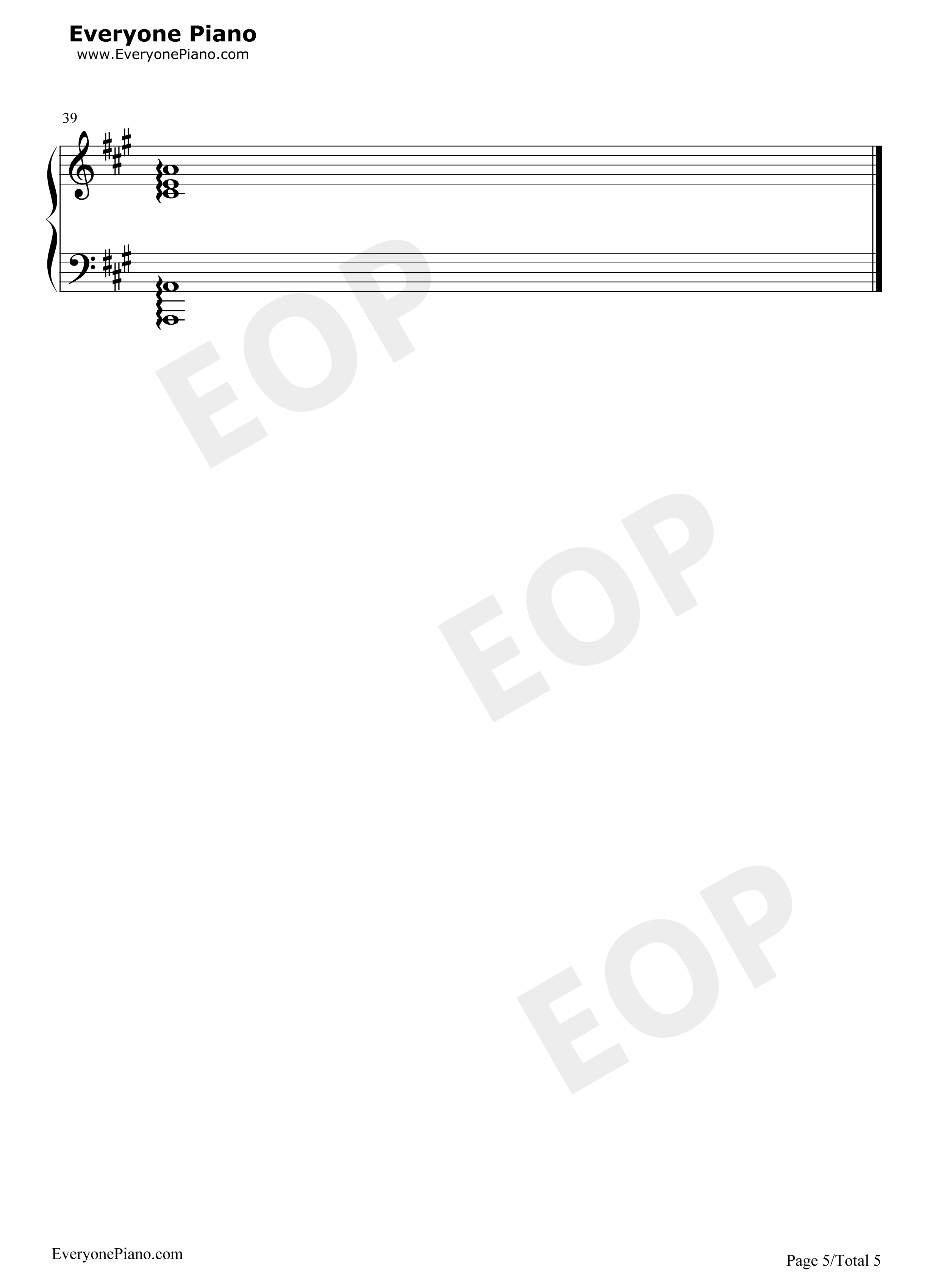 风吹麦浪钢琴谱_李健__孙俪