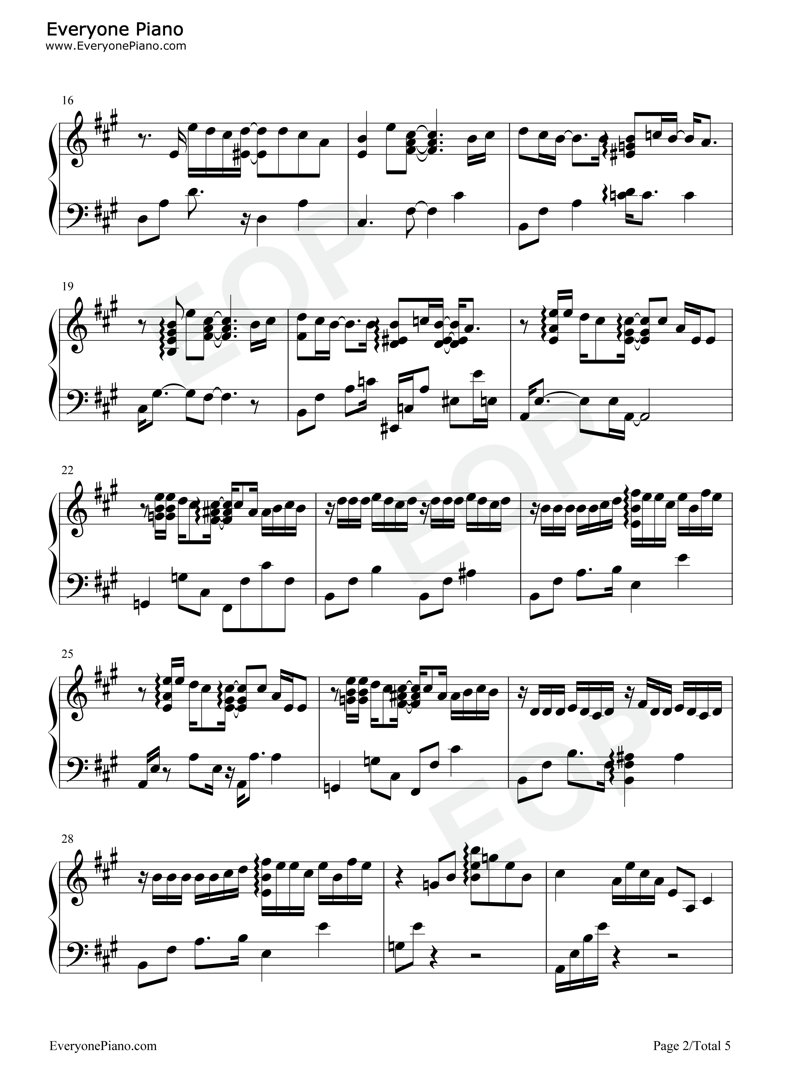 One_More_Time_One_More_Chance钢琴谱_山崎将义__山崎まさよし