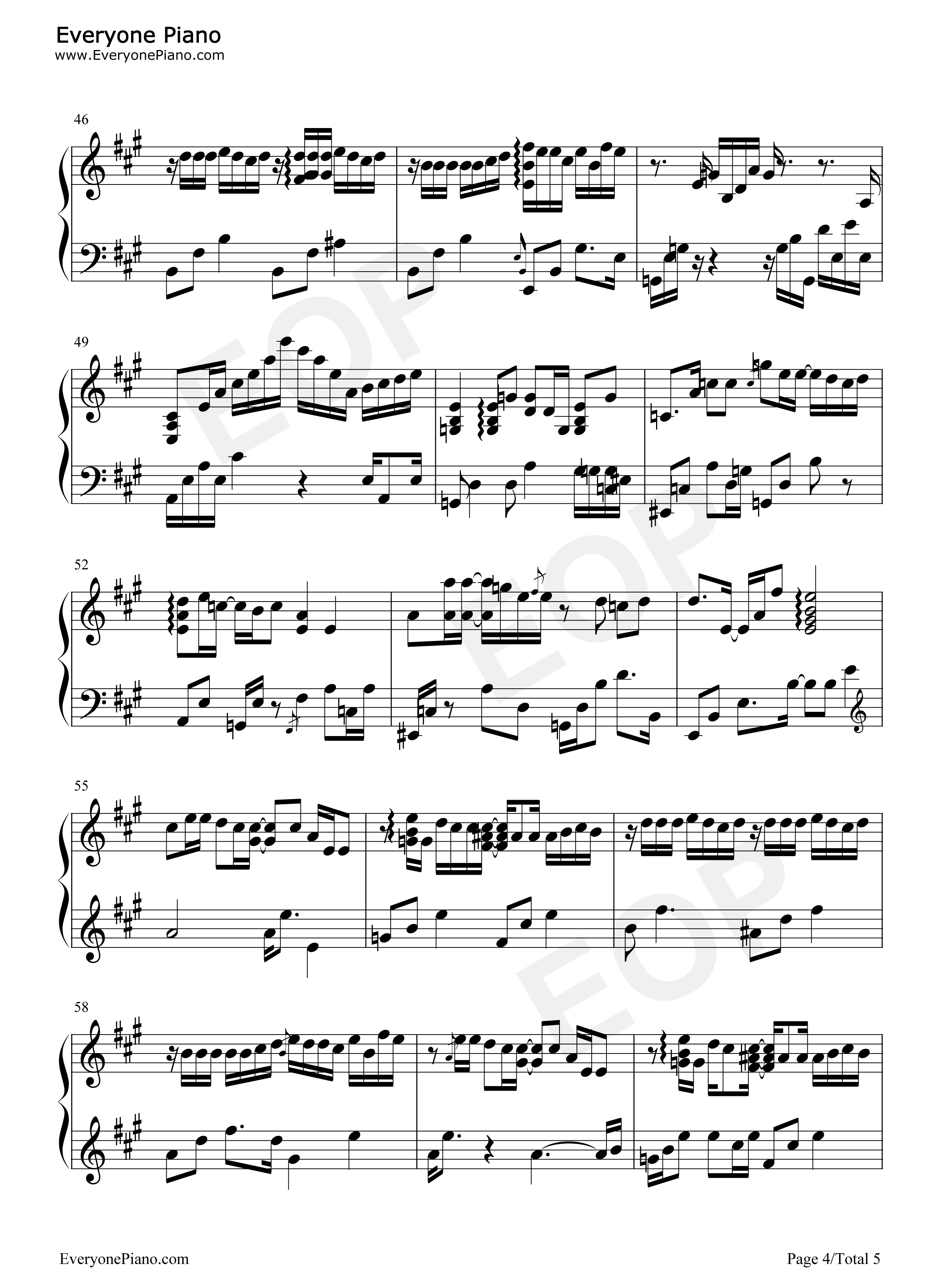 One_More_Time_One_More_Chance钢琴谱_山崎将义__山崎まさよし