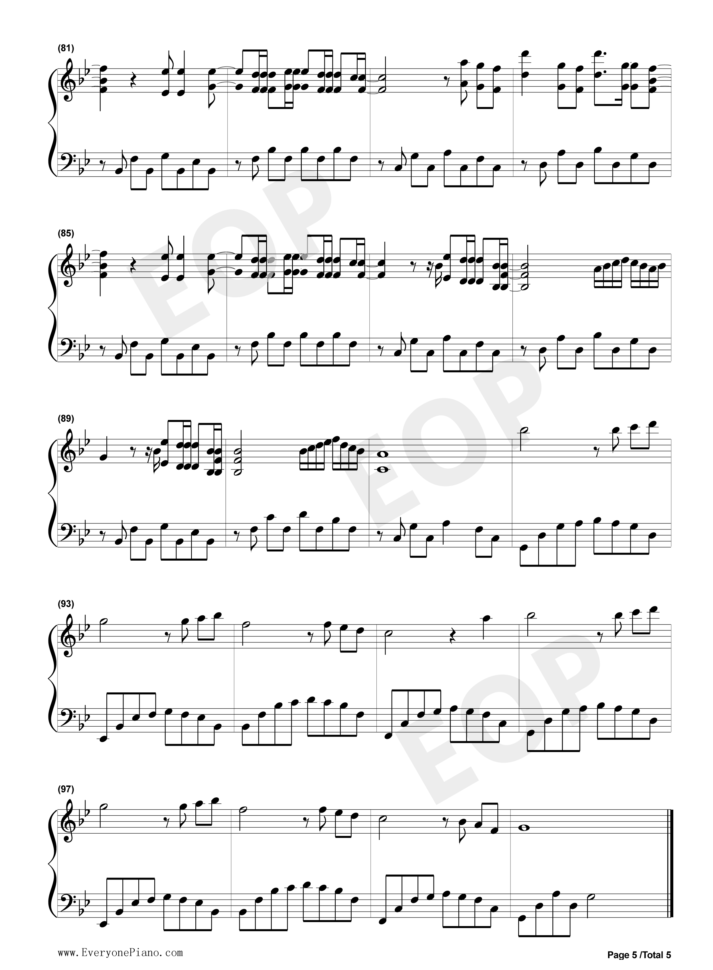 Love_The_Way_You_Lie钢琴谱_Eminem__Rihanna