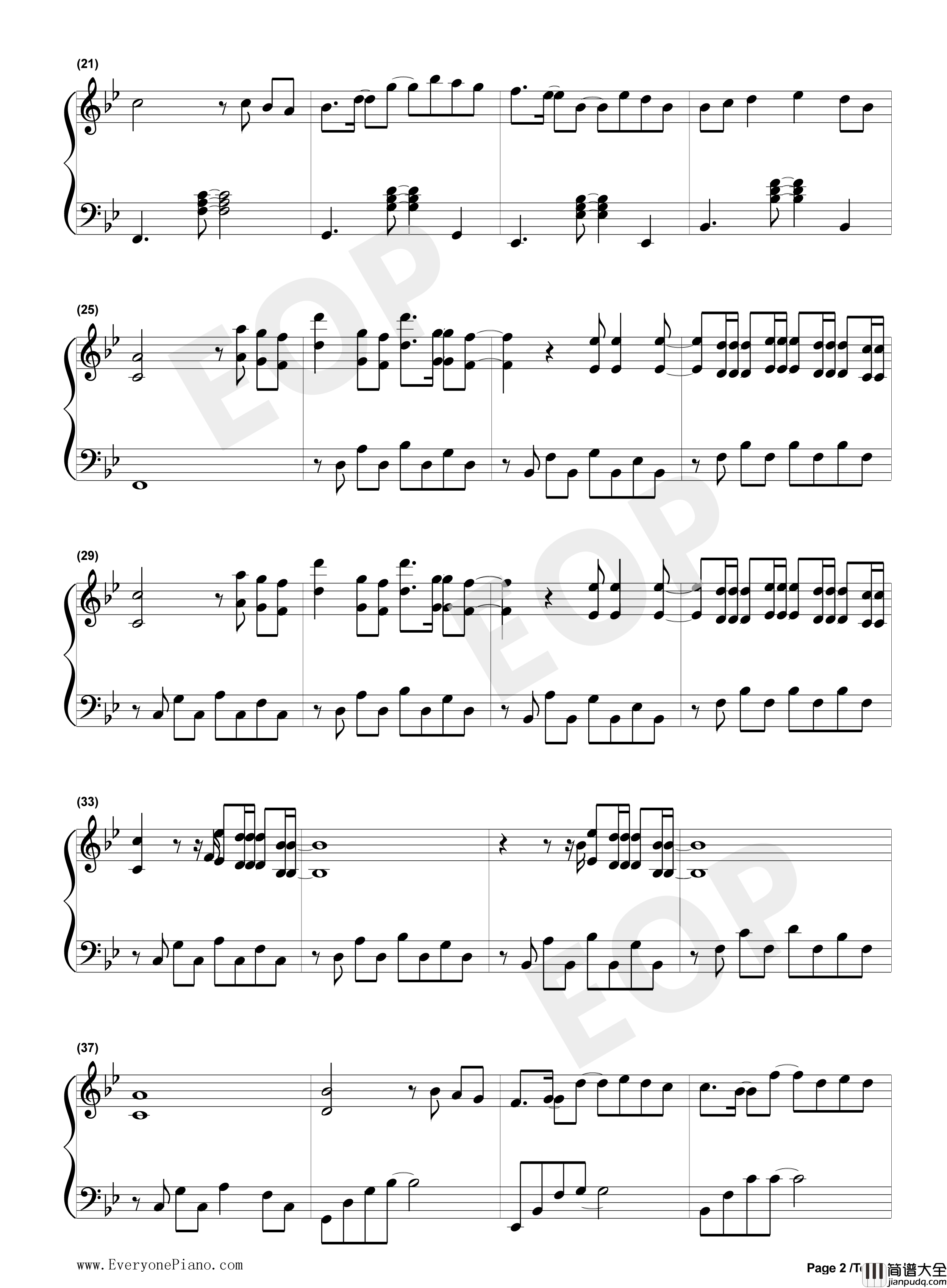 Love_The_Way_You_Lie钢琴谱_Eminem__Rihanna