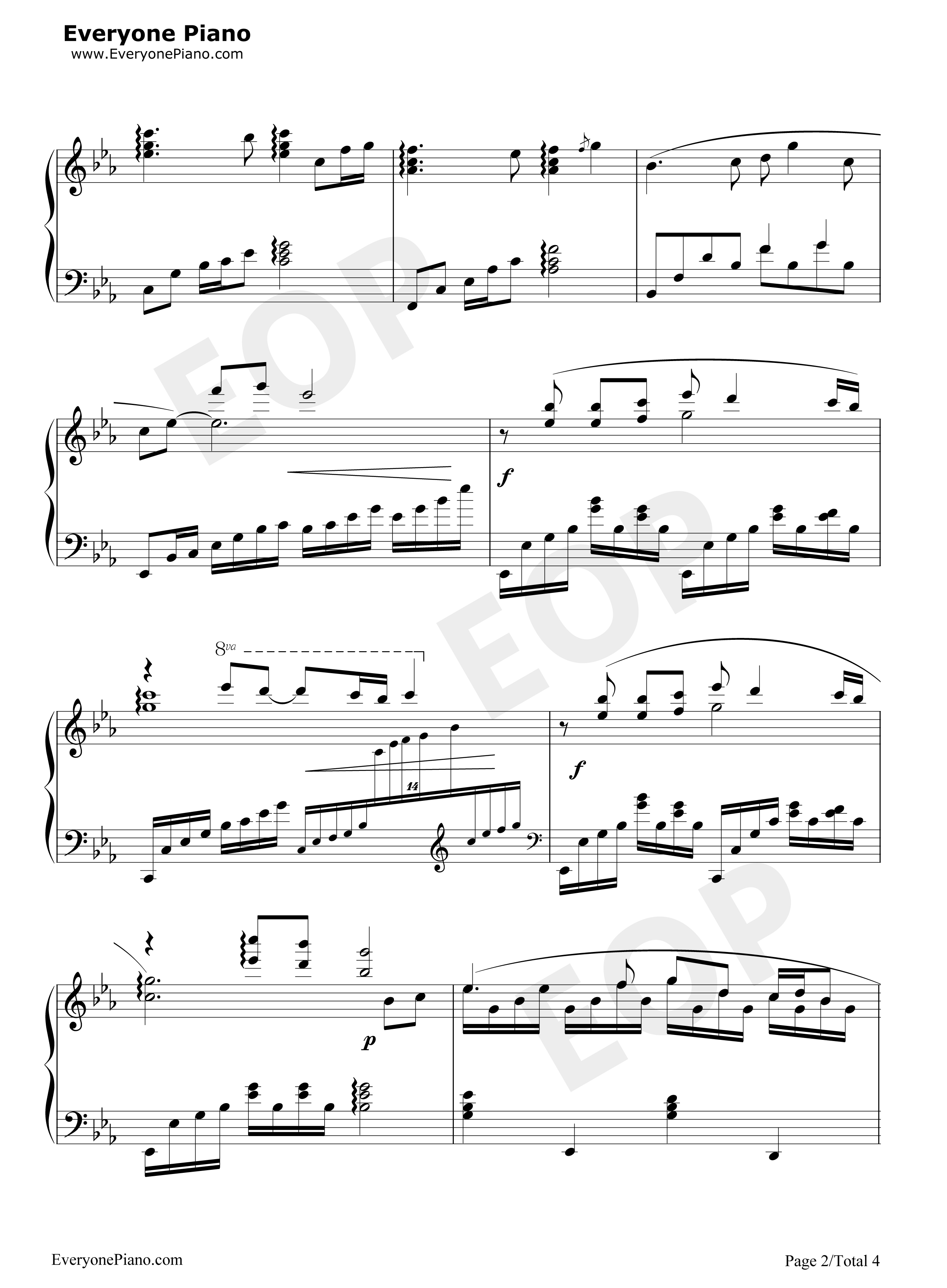 女儿情钢琴谱_吴静