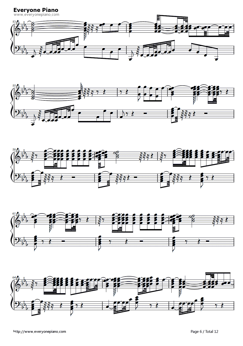 Mirrors钢琴谱_贾斯汀·汀布莱克__Justin_Timberlake