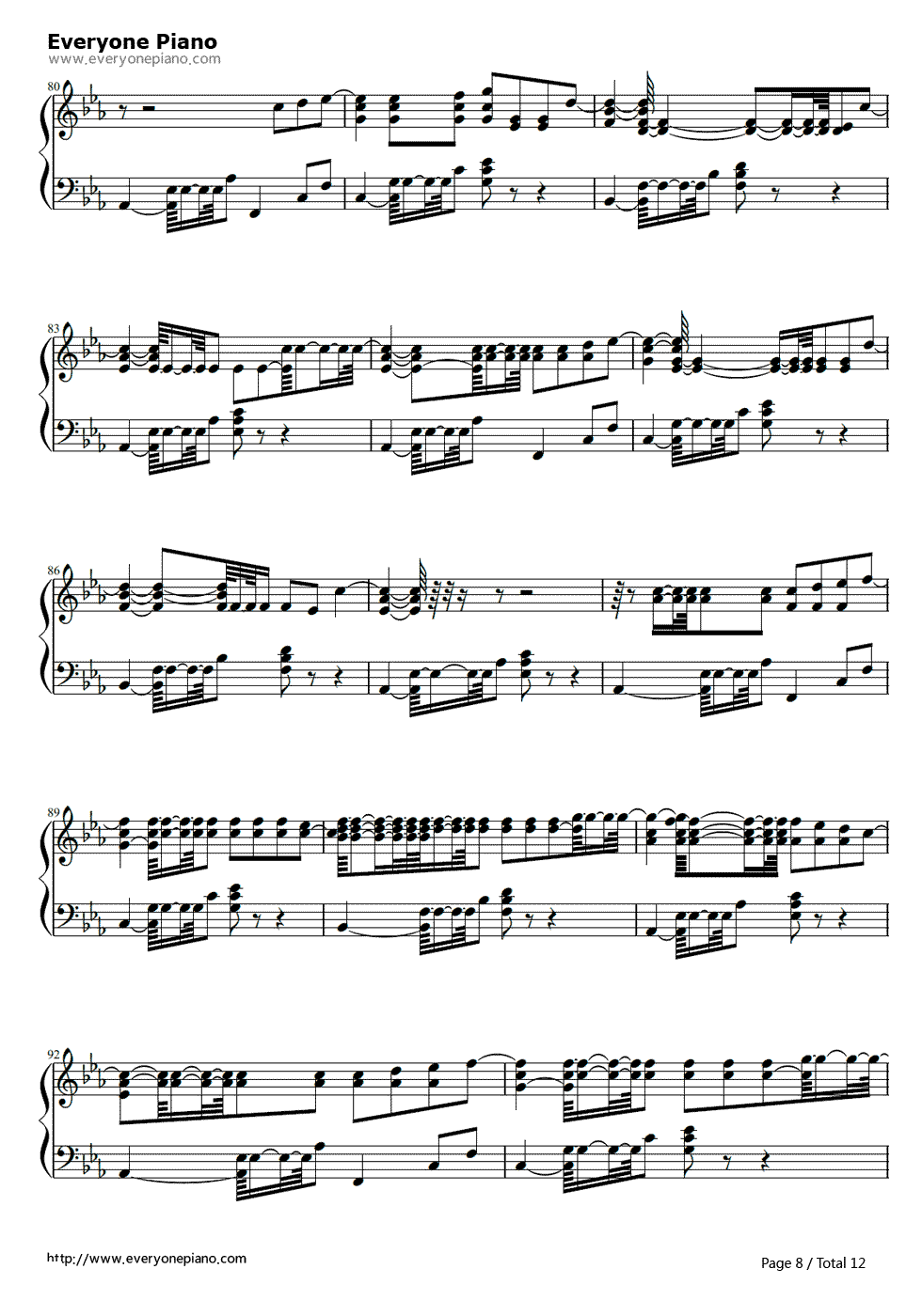 Mirrors钢琴谱_贾斯汀·汀布莱克__Justin_Timberlake