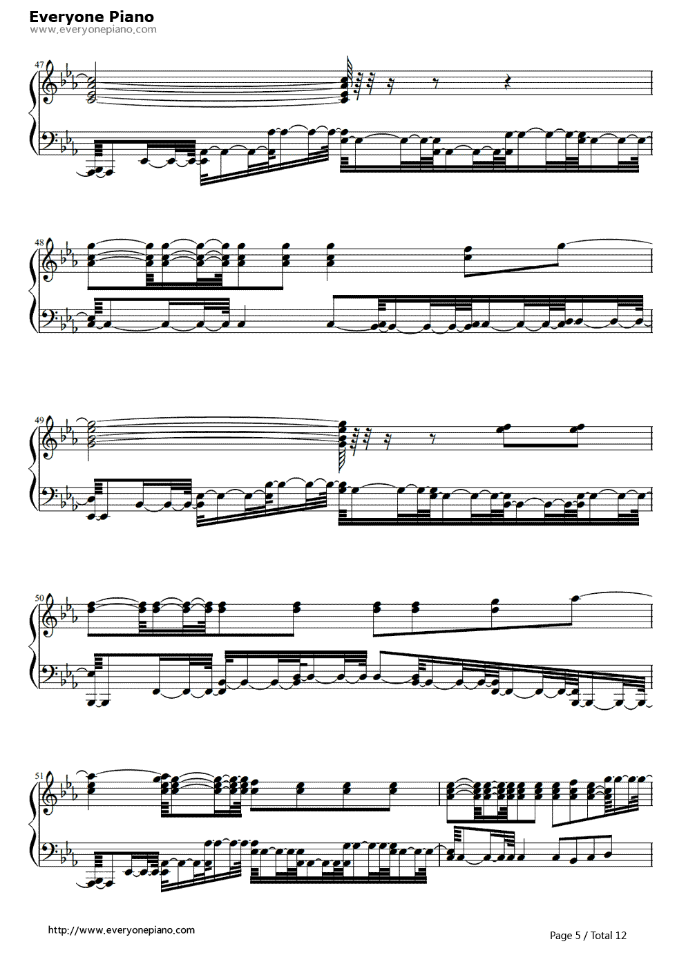 Mirrors钢琴谱_贾斯汀·汀布莱克__Justin_Timberlake