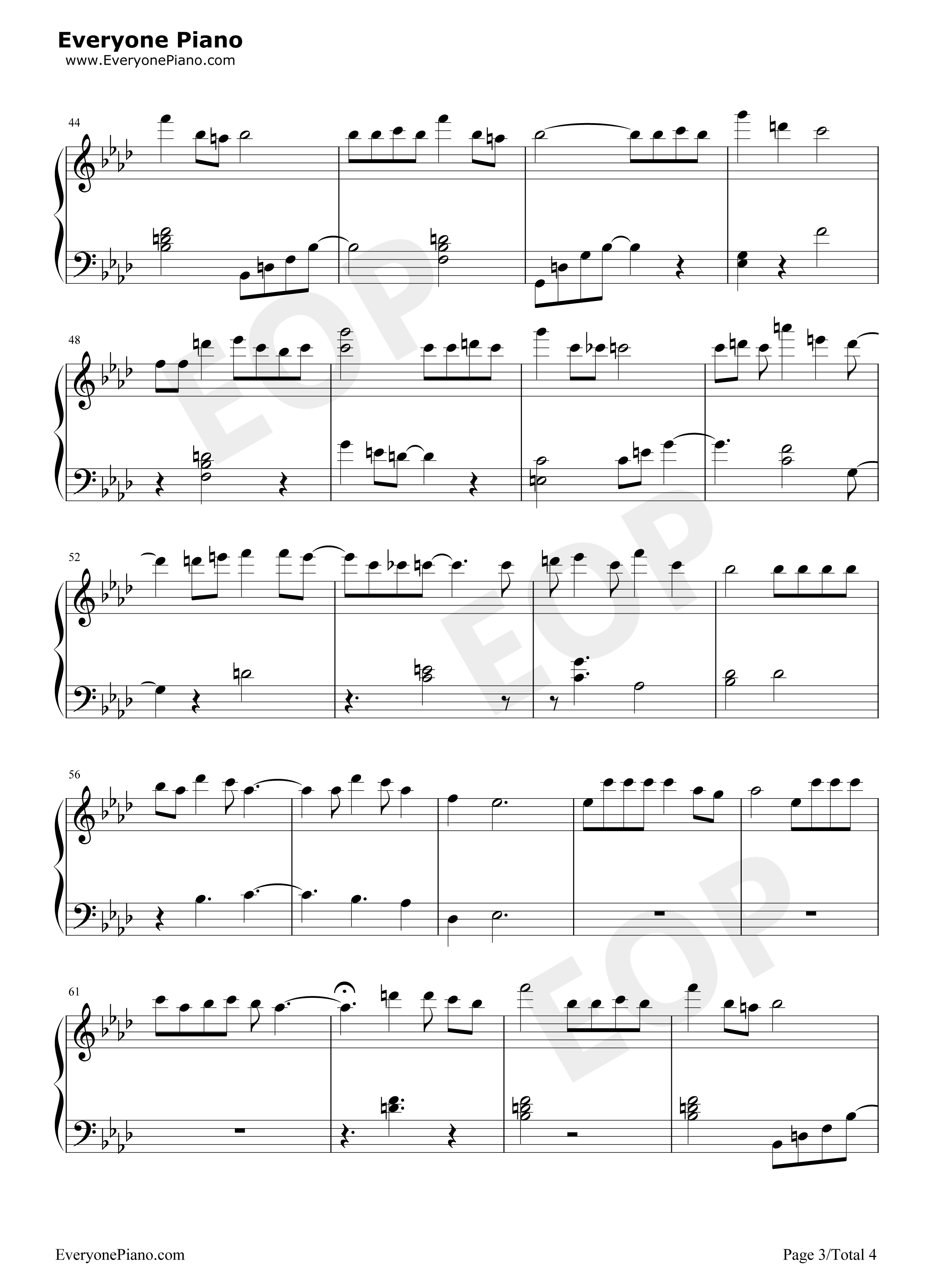 星をめざして钢琴谱_NEWS