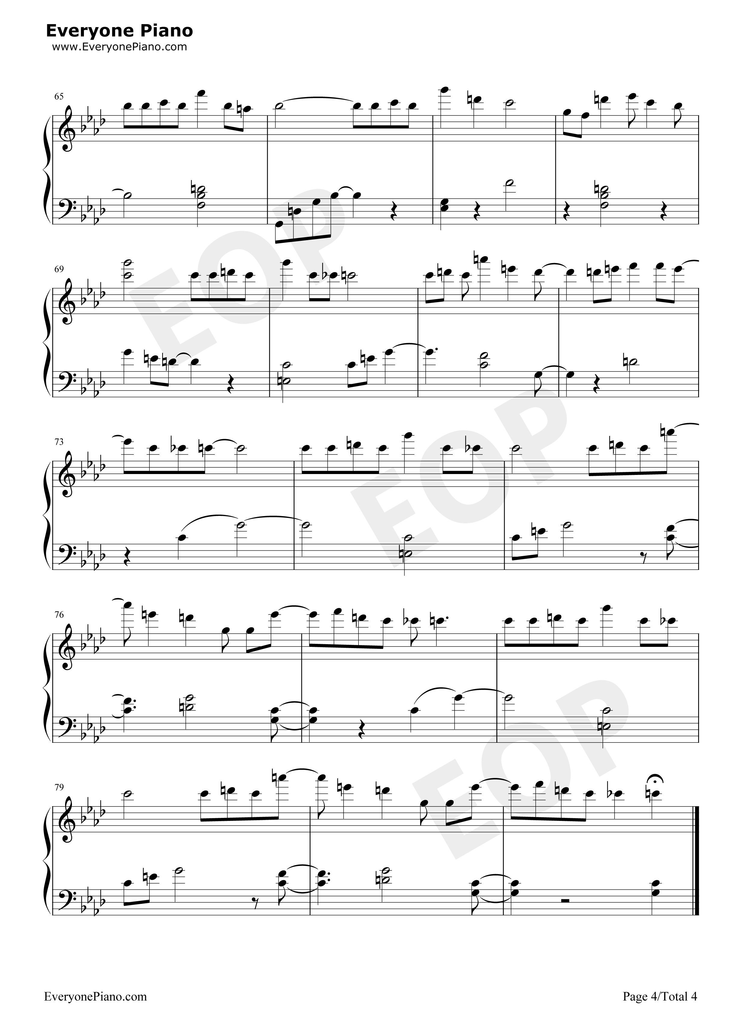 星をめざして钢琴谱_NEWS