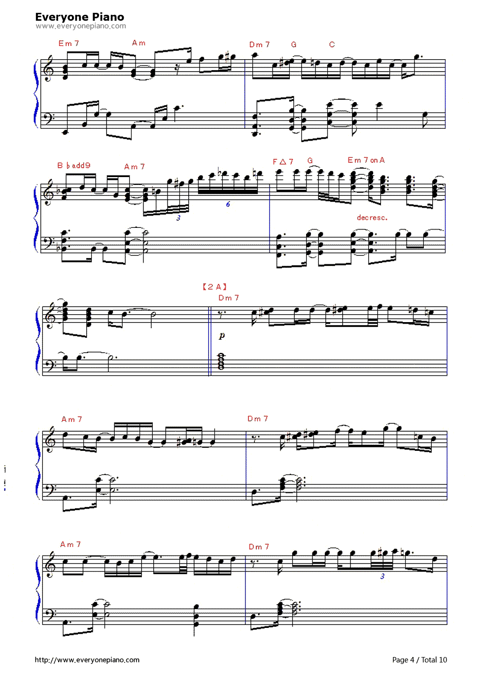 why_or_why_not钢琴谱_片雾烈火