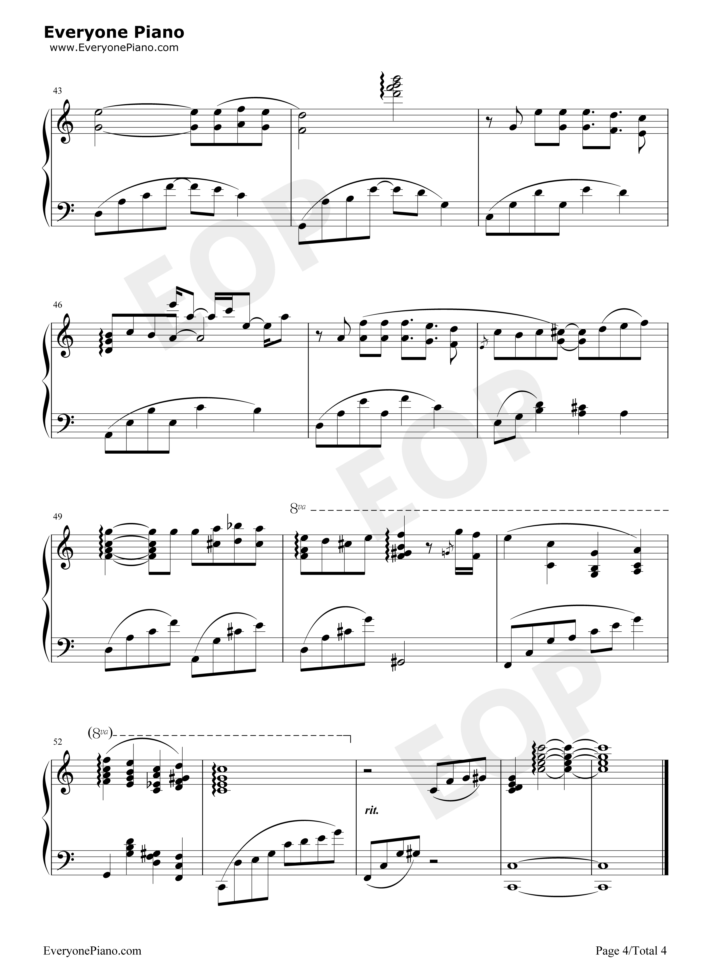 Promised_Memories钢琴谱_志仓千代丸