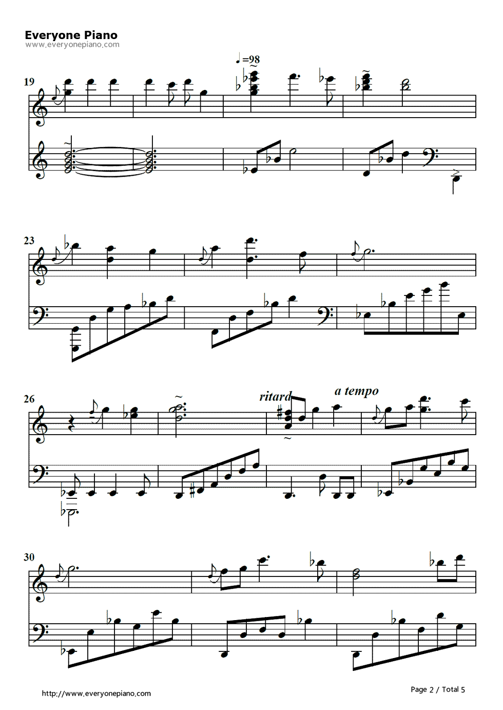 Mabinogi:Heroes主题曲钢琴谱_未知