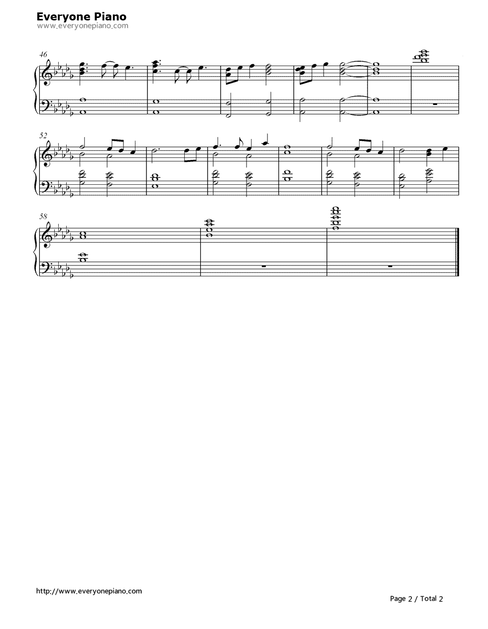 K's_Theme钢琴谱_GoHands