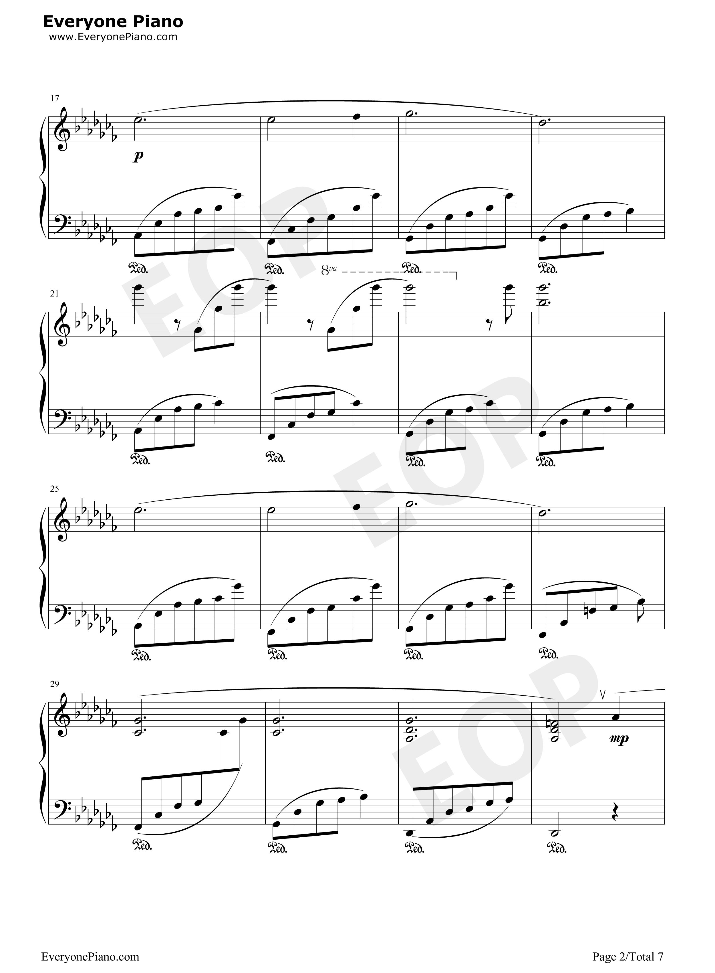 Wind_Crest钢琴谱_植松伸夫