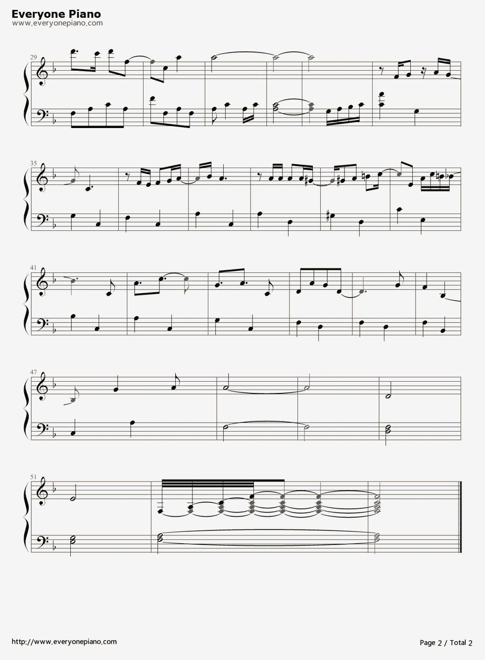 Aの预感简单版钢琴谱_未知