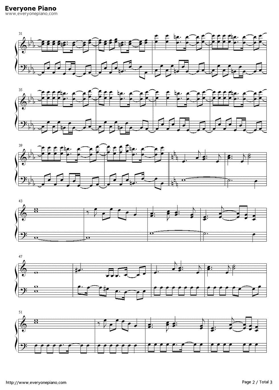 少女密室钢琴谱_东方project