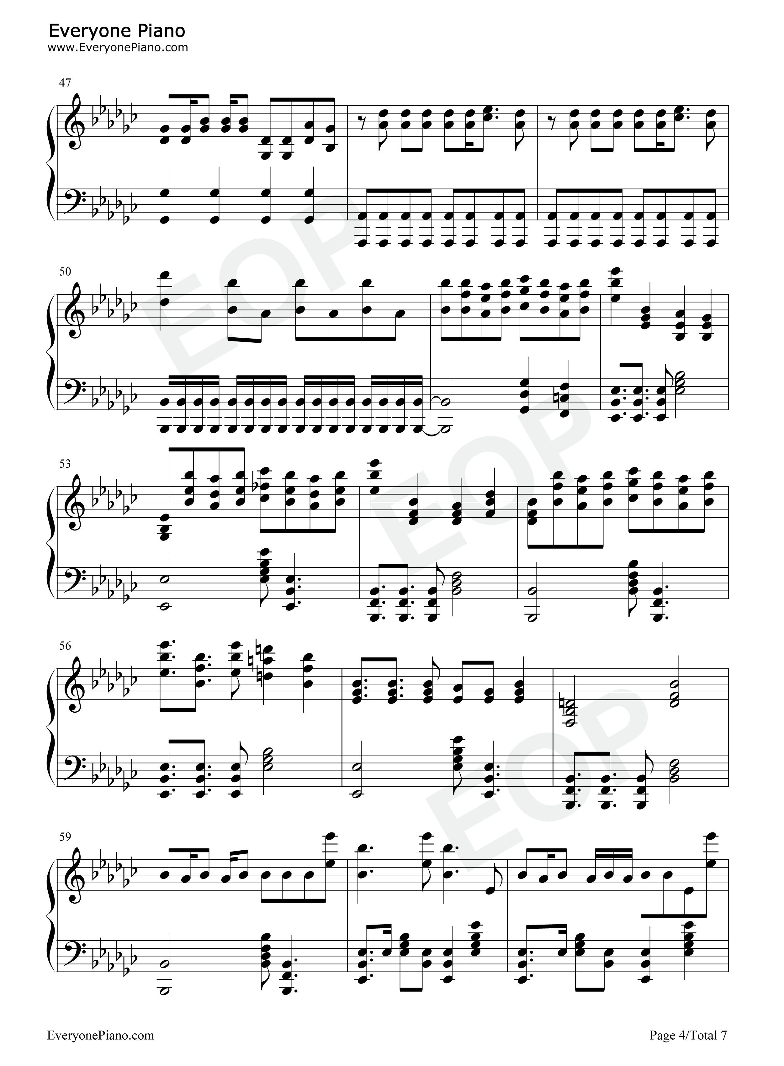 Perfect_World钢琴谱_Twice