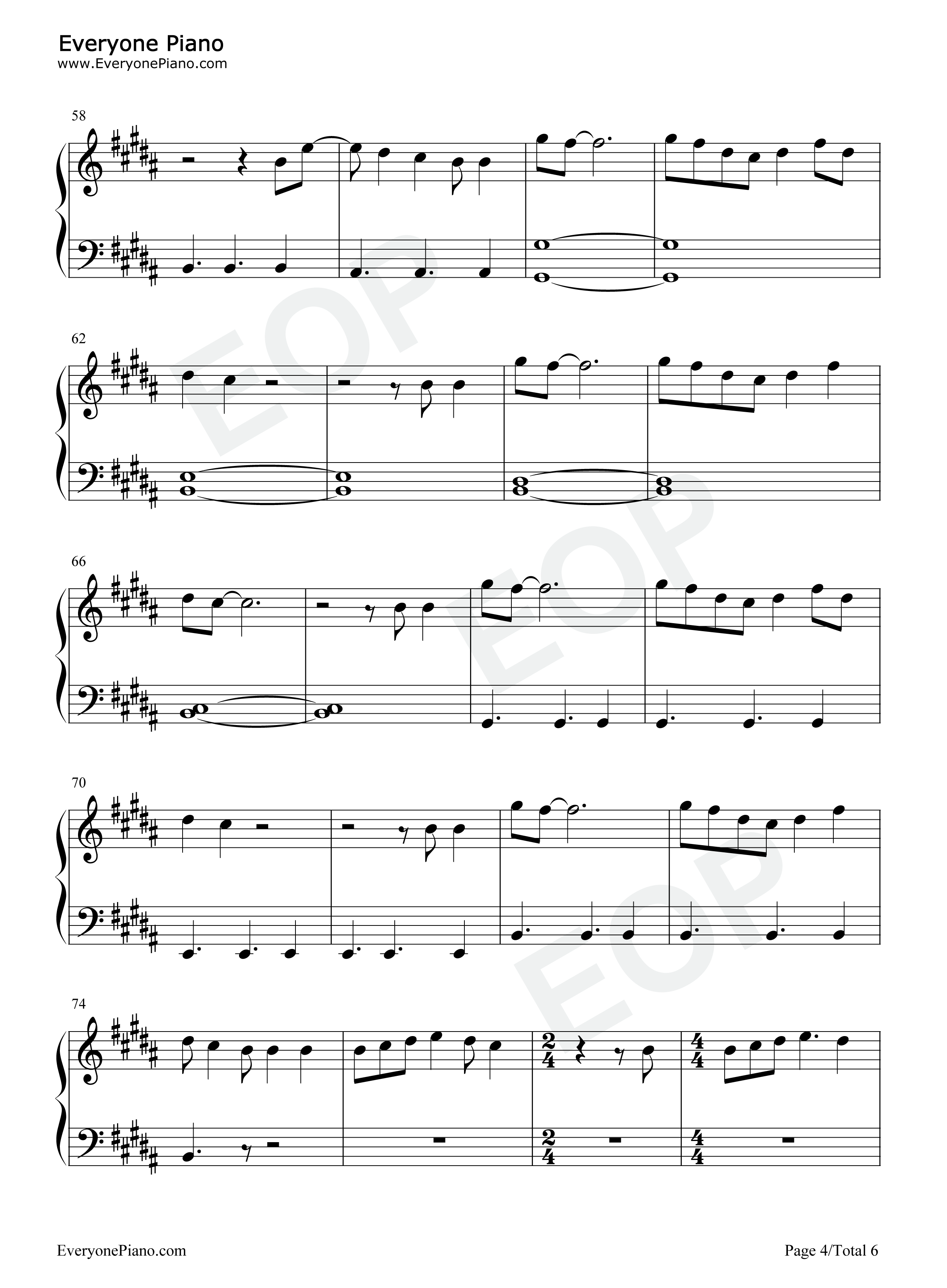 Looks_Like_Me钢琴谱_Dean_Lewis