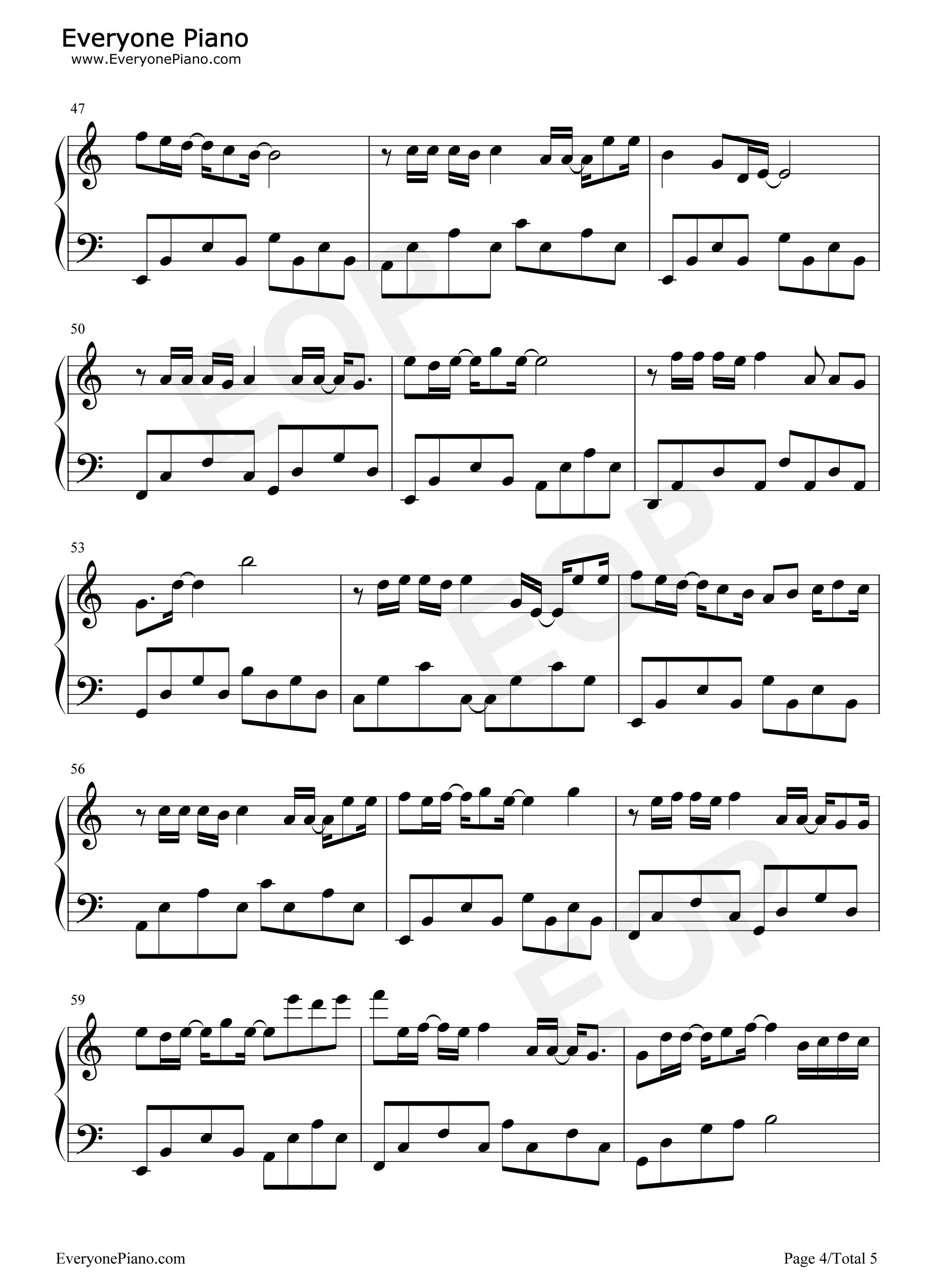 小小孩钢琴谱_时代少年团