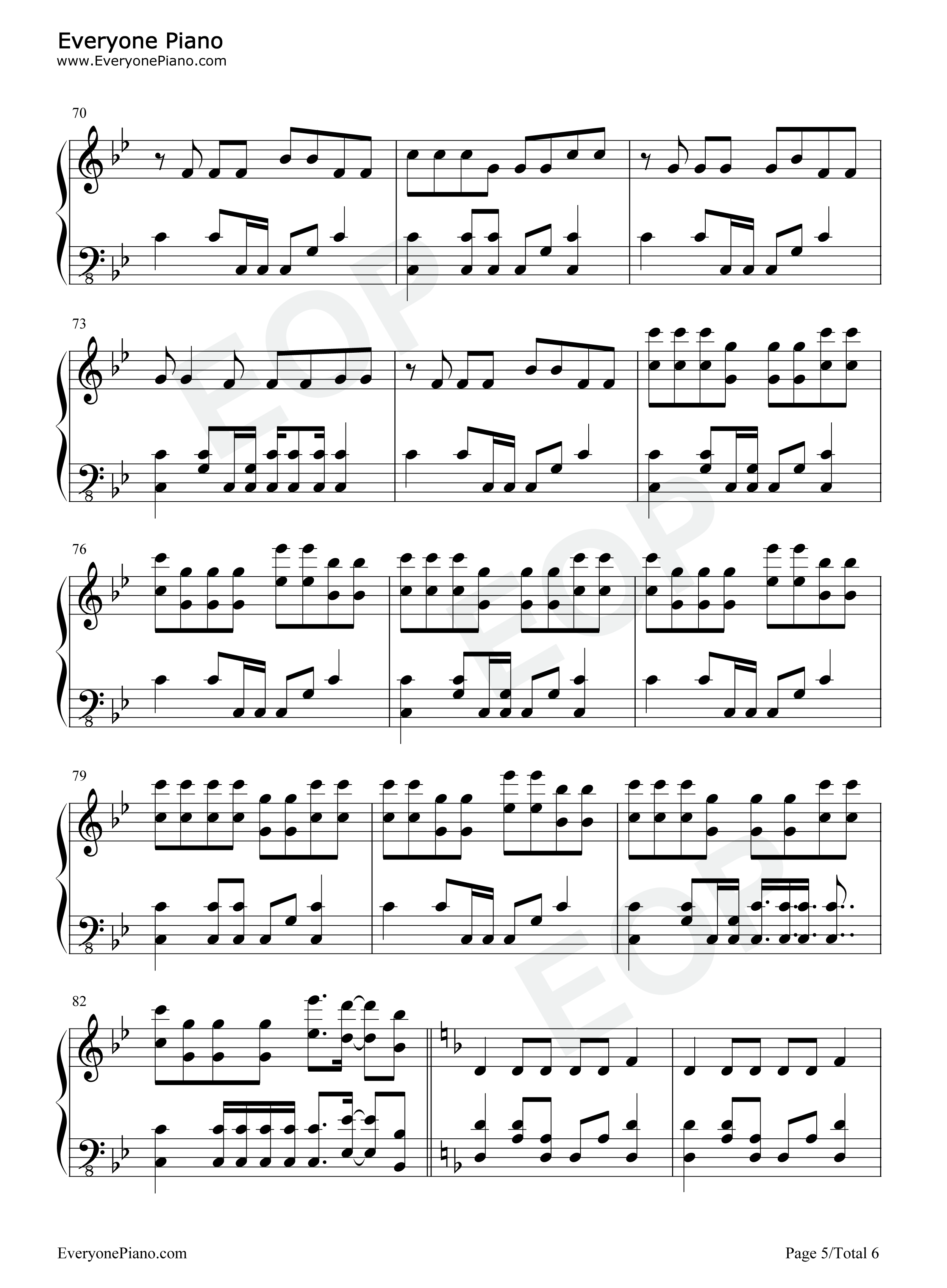 Welcome_to_Our_World钢琴谱_World_Beyond