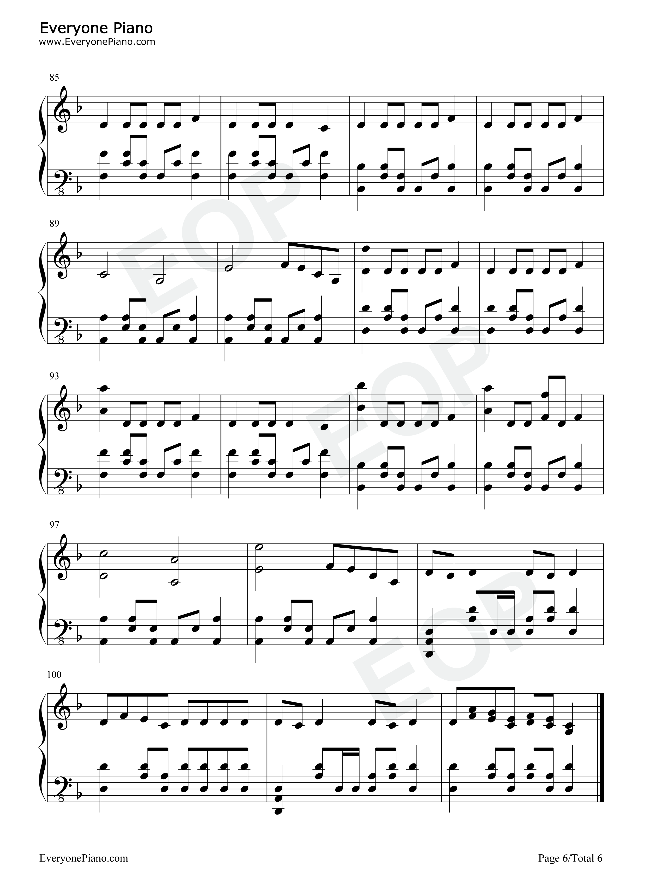 Welcome_to_Our_World钢琴谱_World_Beyond