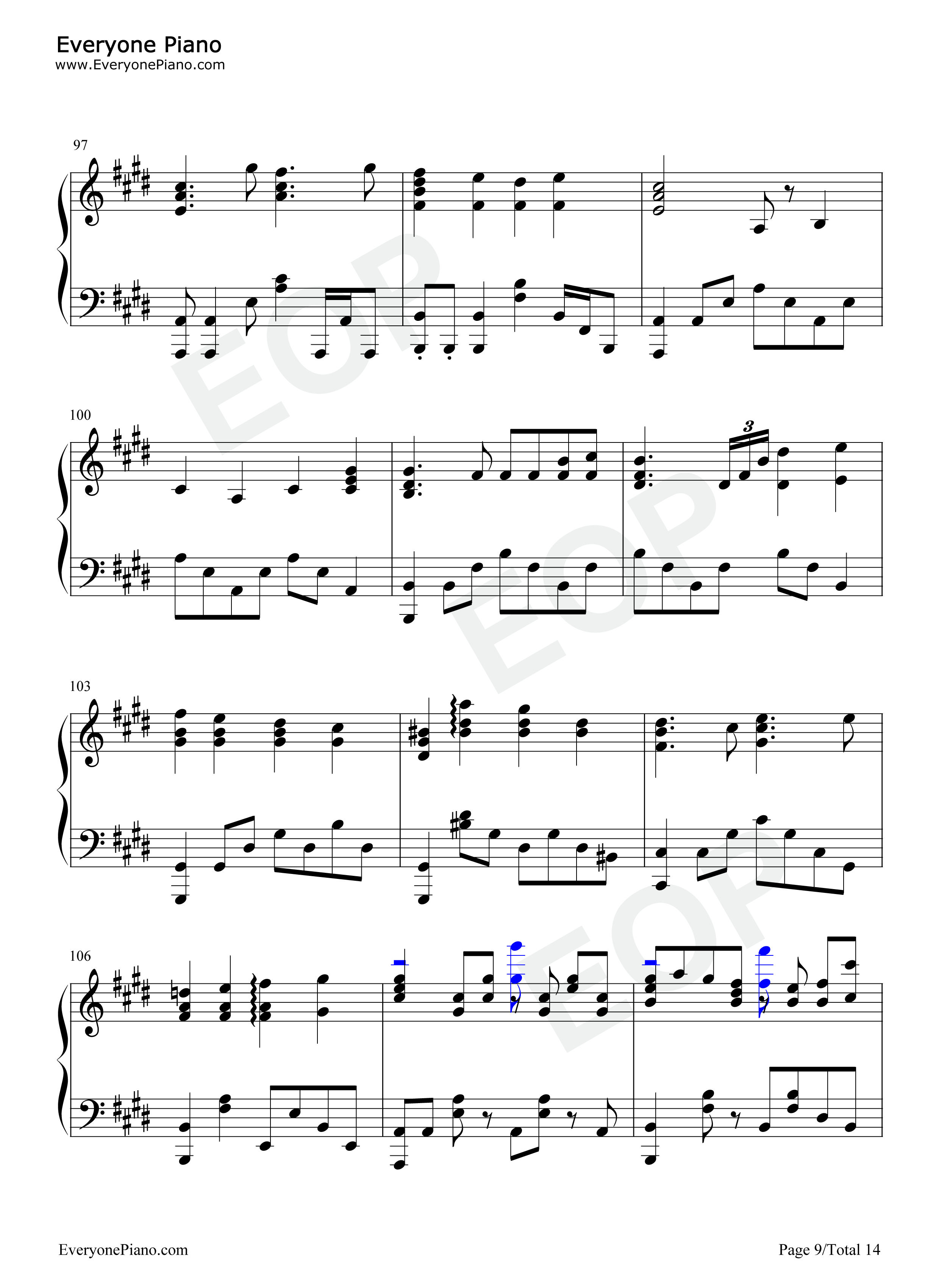 往け钢琴谱_LiSA