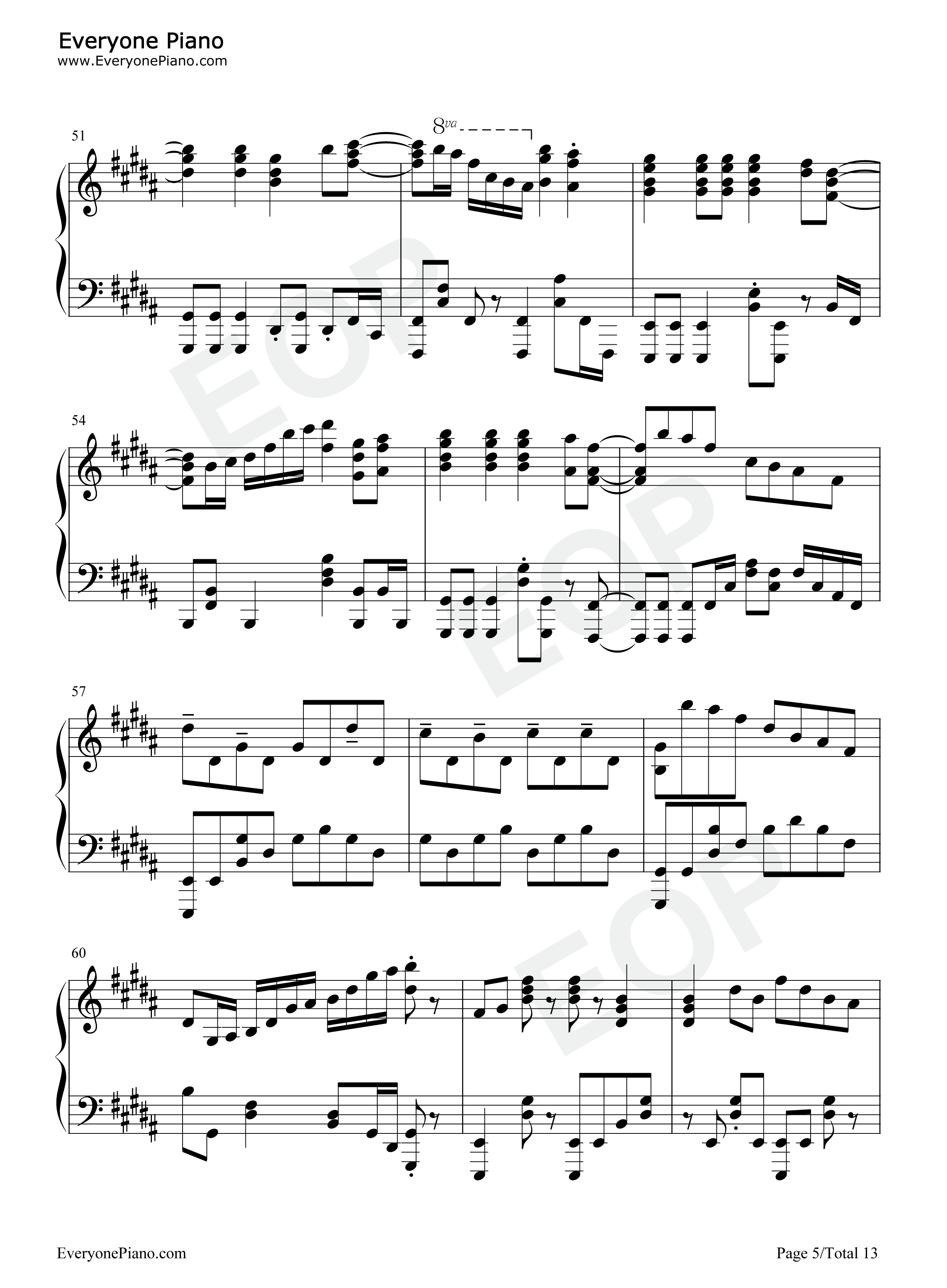 Daylight钢琴谱_MindaRyn