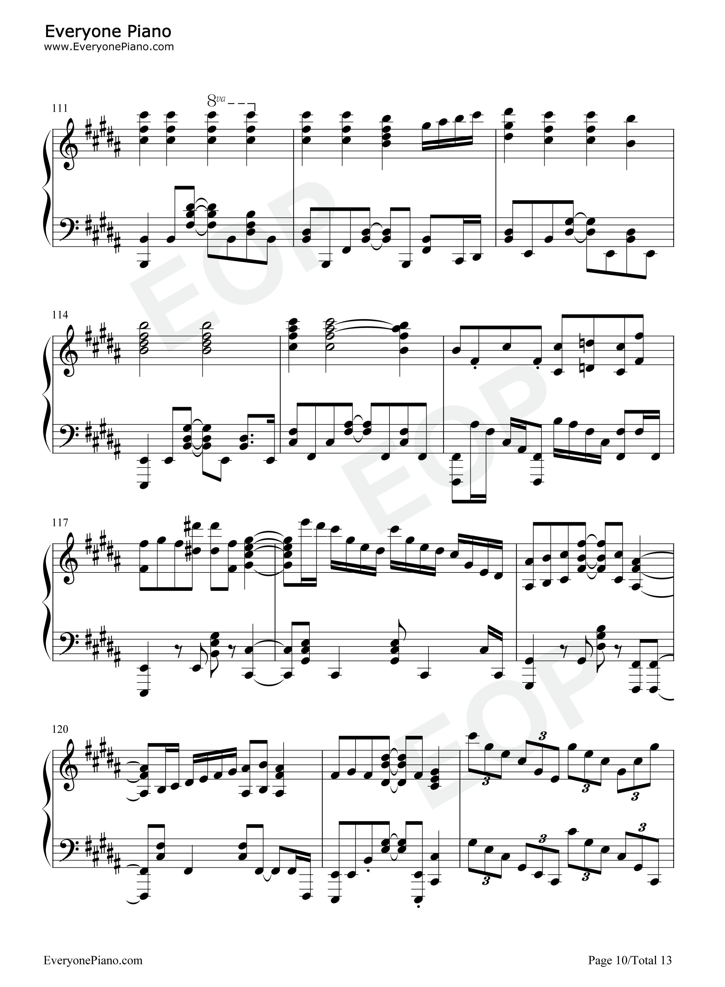 Daylight钢琴谱_MindaRyn