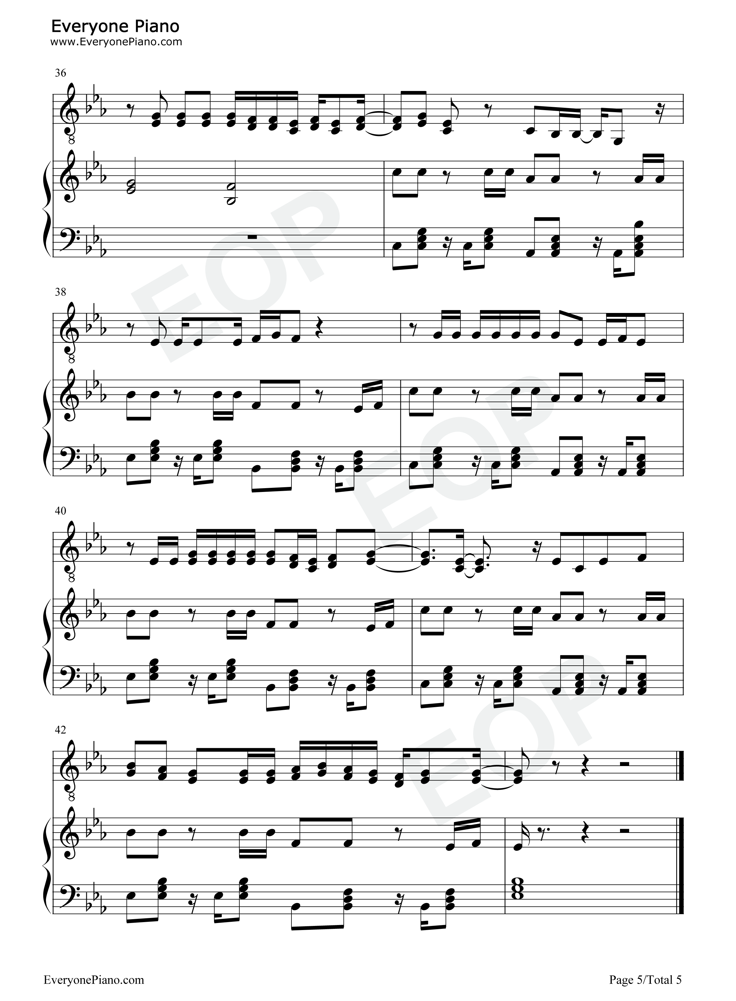 Devil_Town钢琴谱_Cavetown