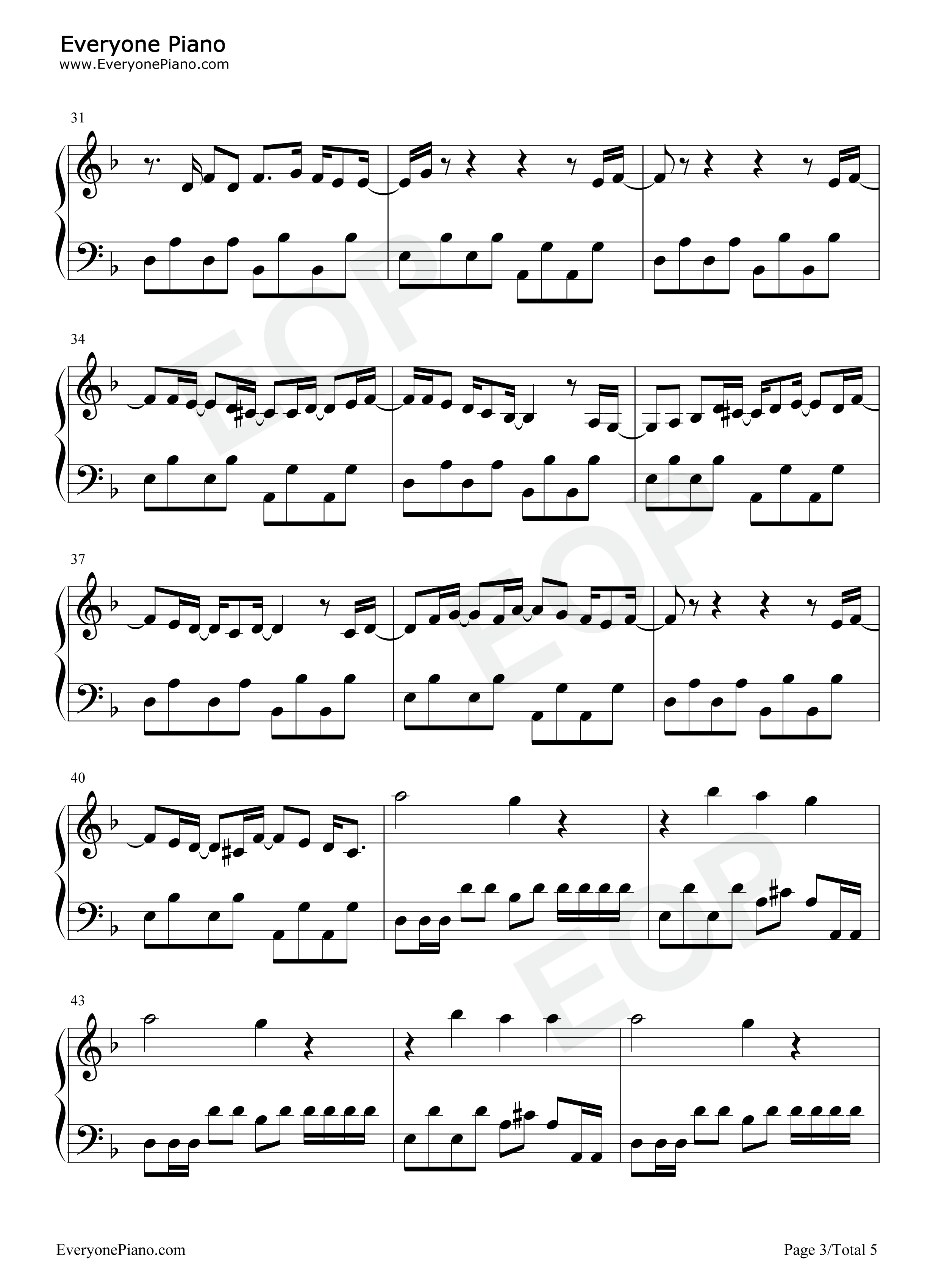 Lenfer钢琴谱_Stromae