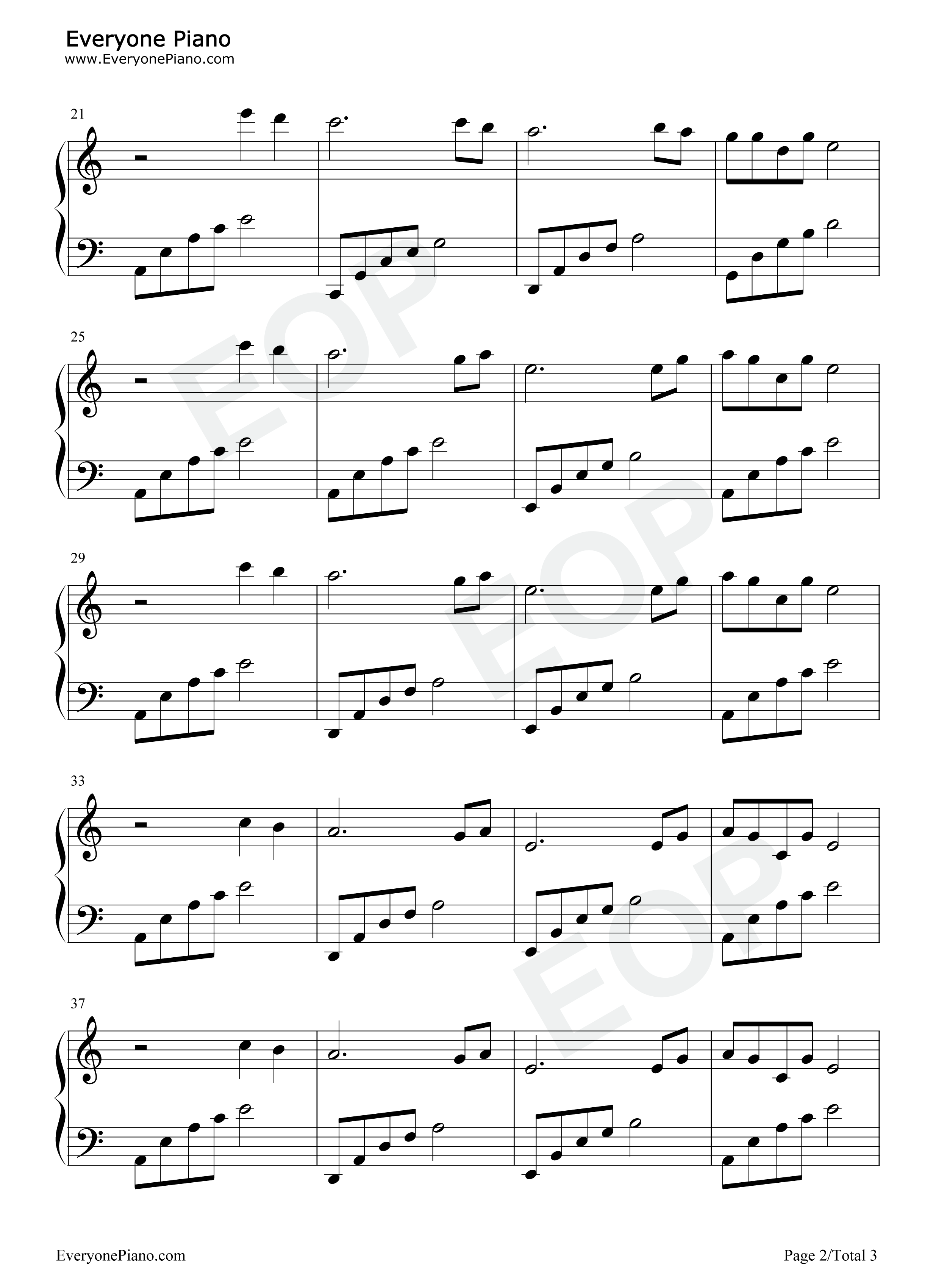 昨夜你入梦来钢琴谱_孙选红