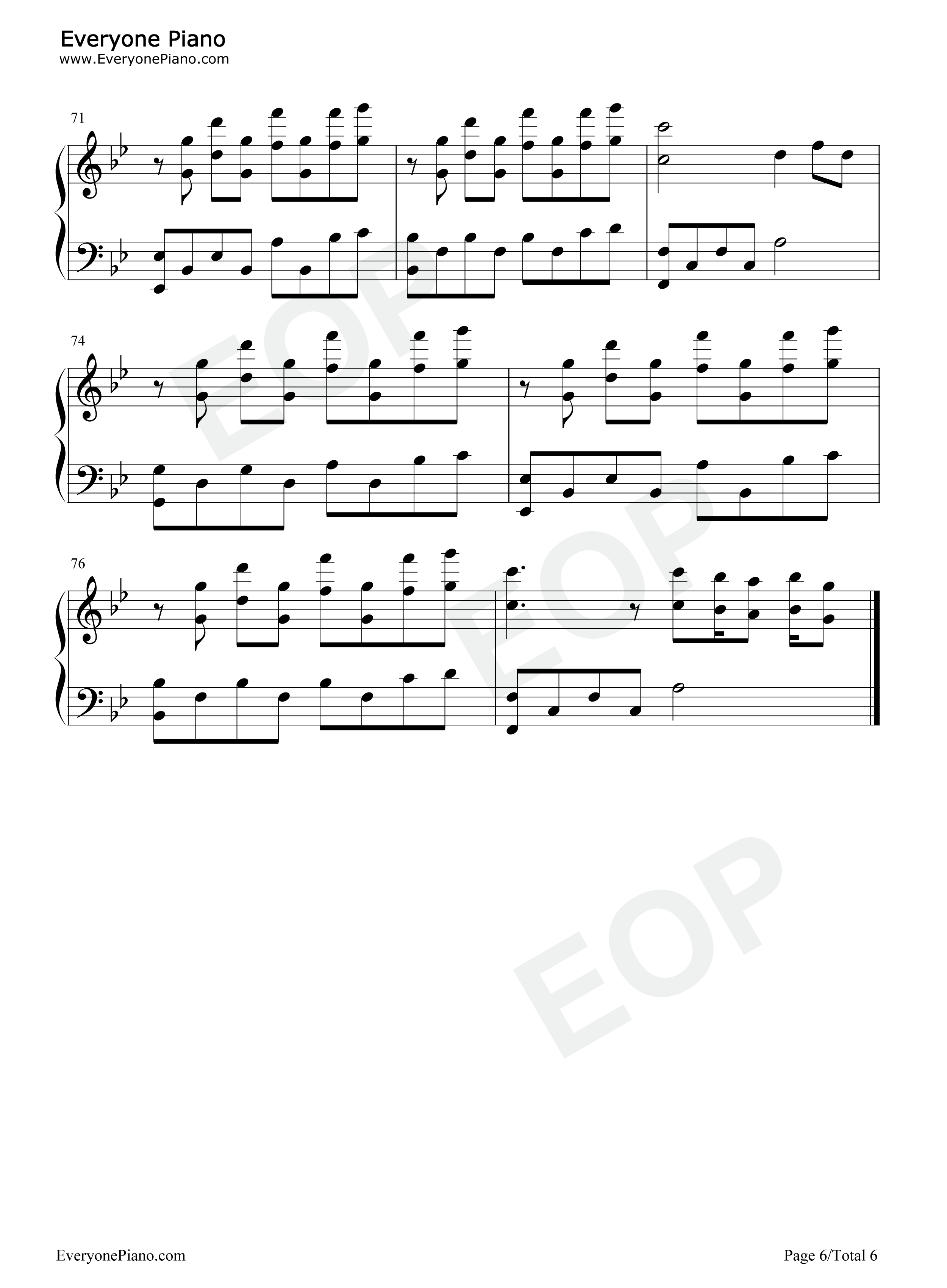 破茧钢琴谱_张韶涵