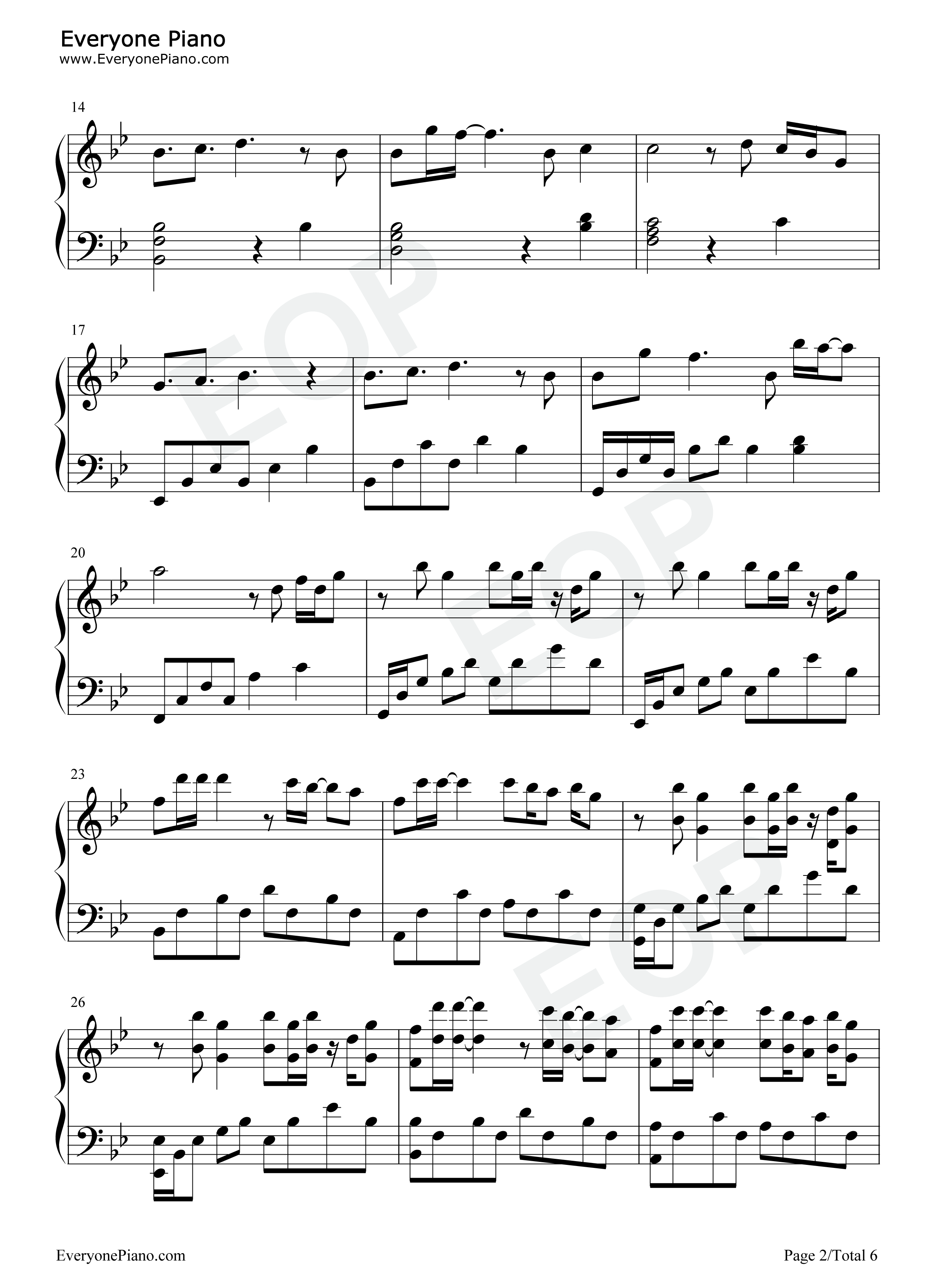 破茧钢琴谱_张韶涵