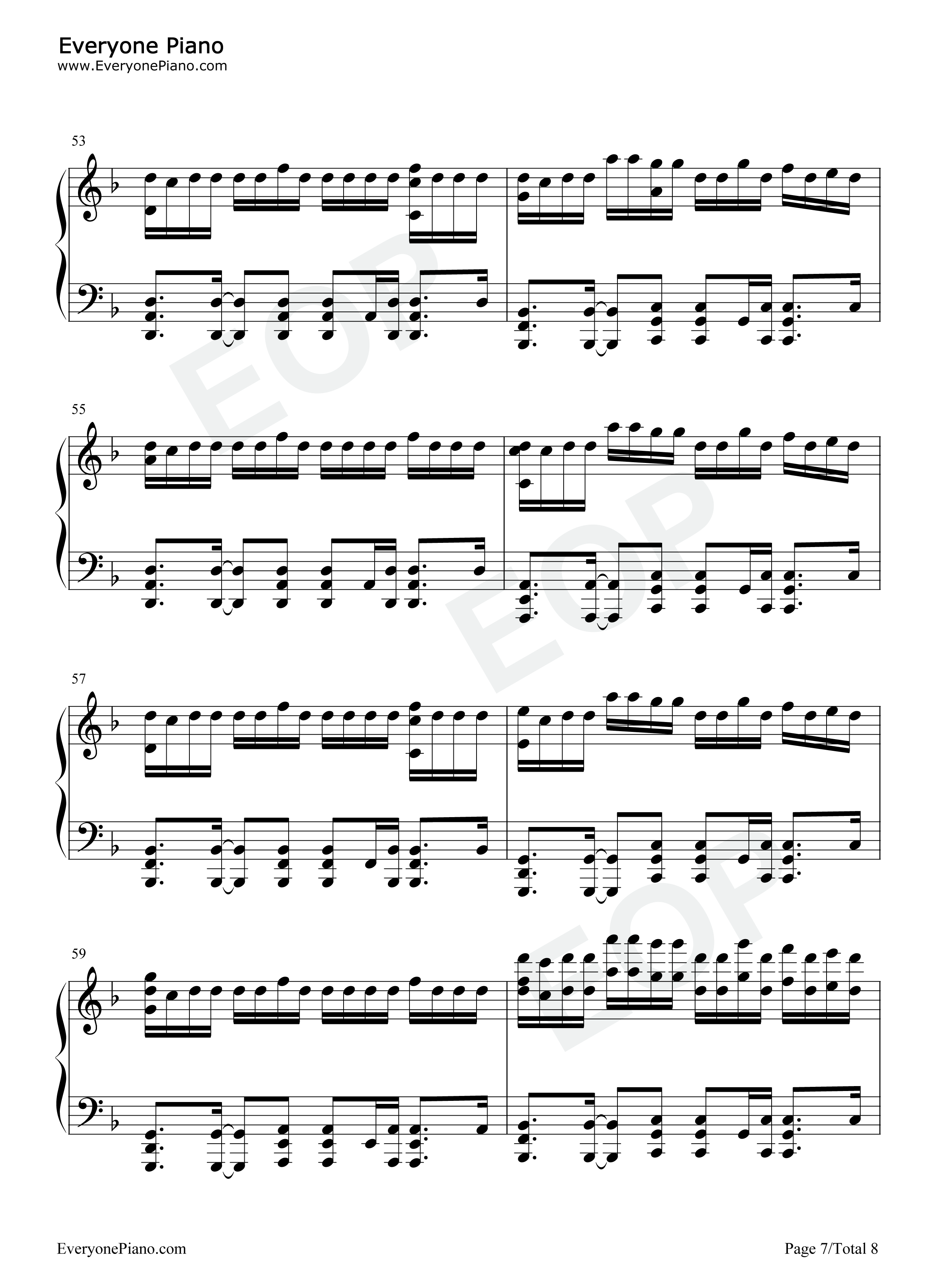 Its_Happening钢琴谱_World_Beyond