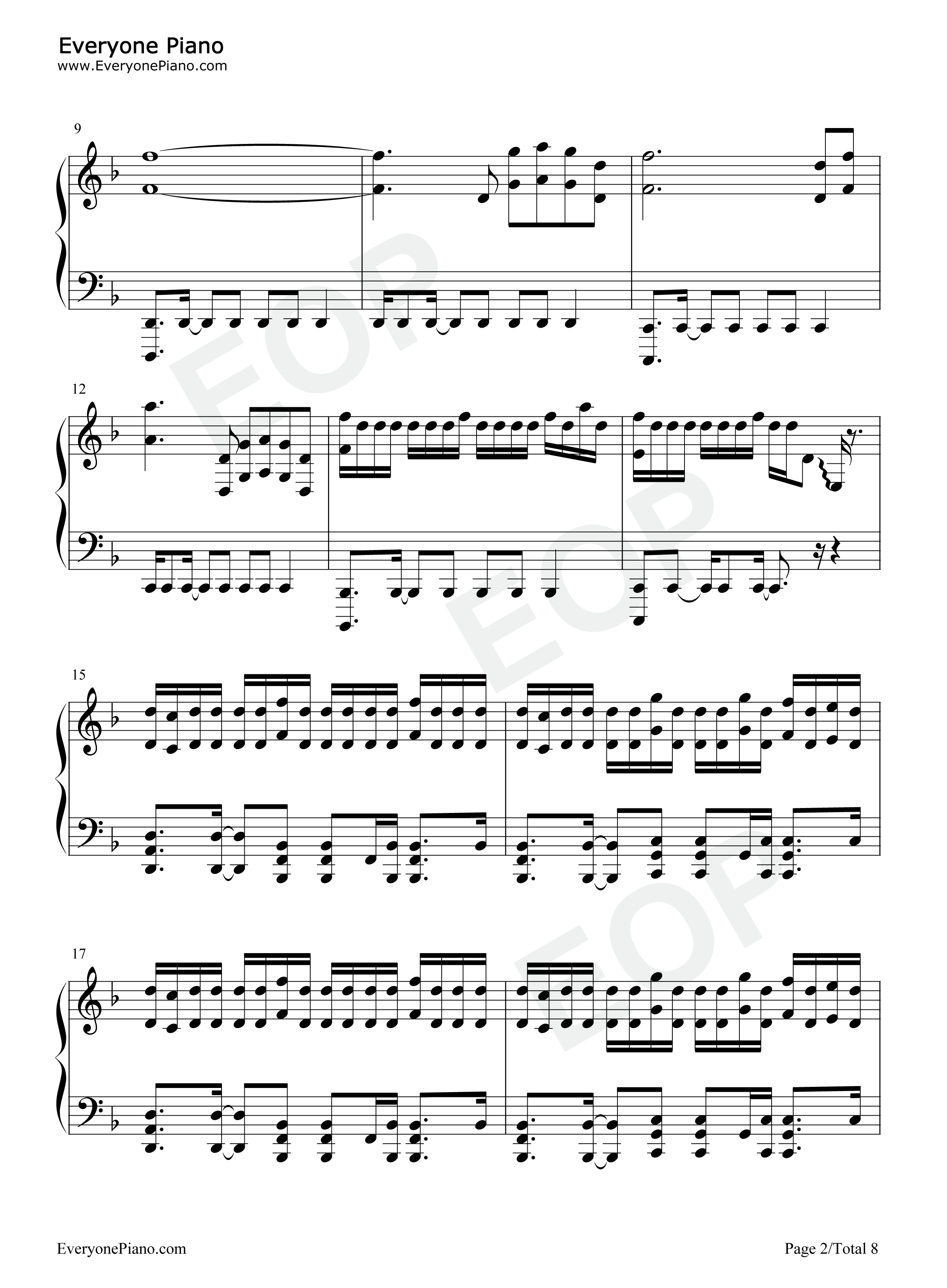 Its_Happening钢琴谱_World_Beyond