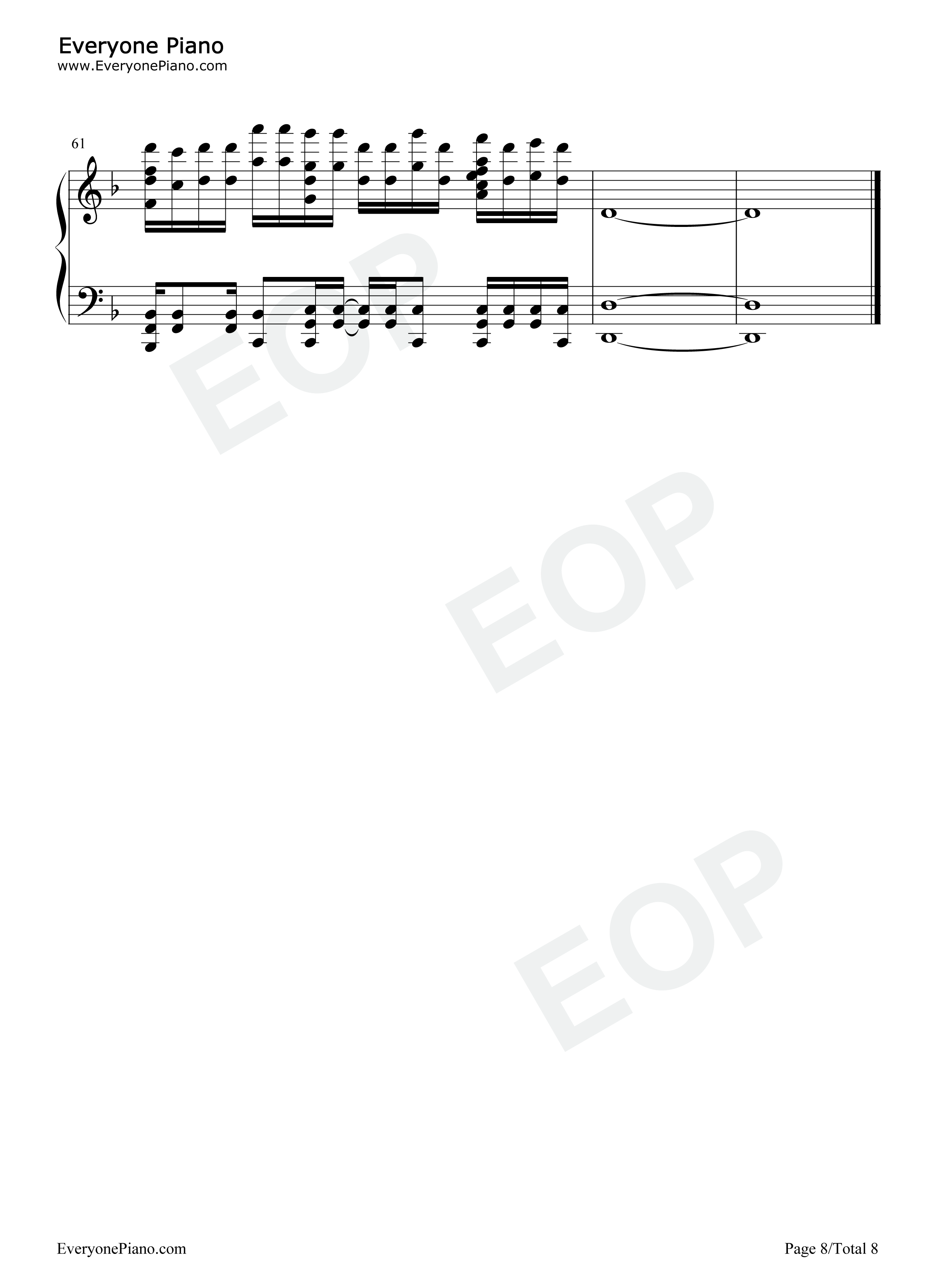 Its_Happening钢琴谱_World_Beyond