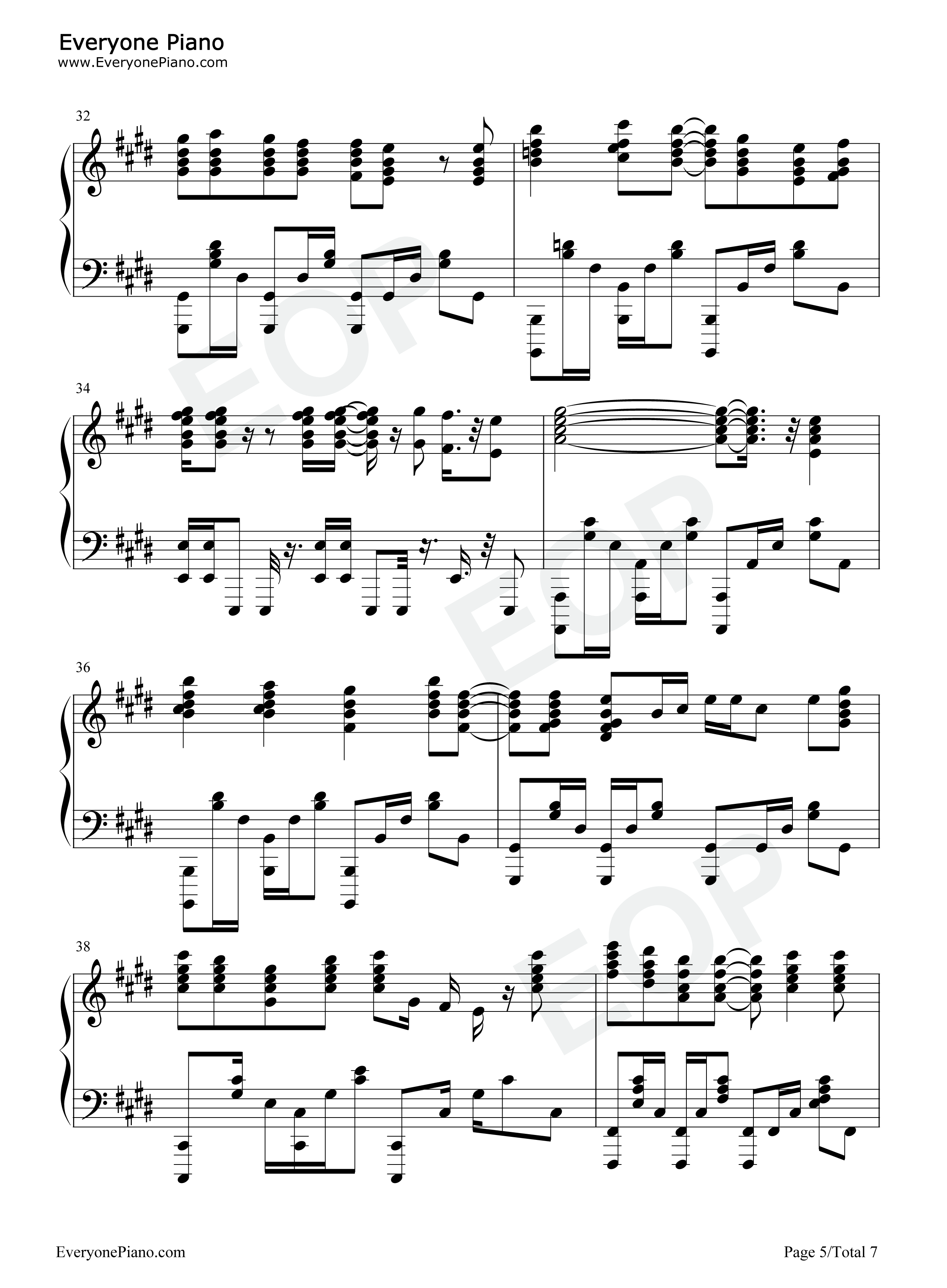 Gimmme钢琴谱_ORESAMA