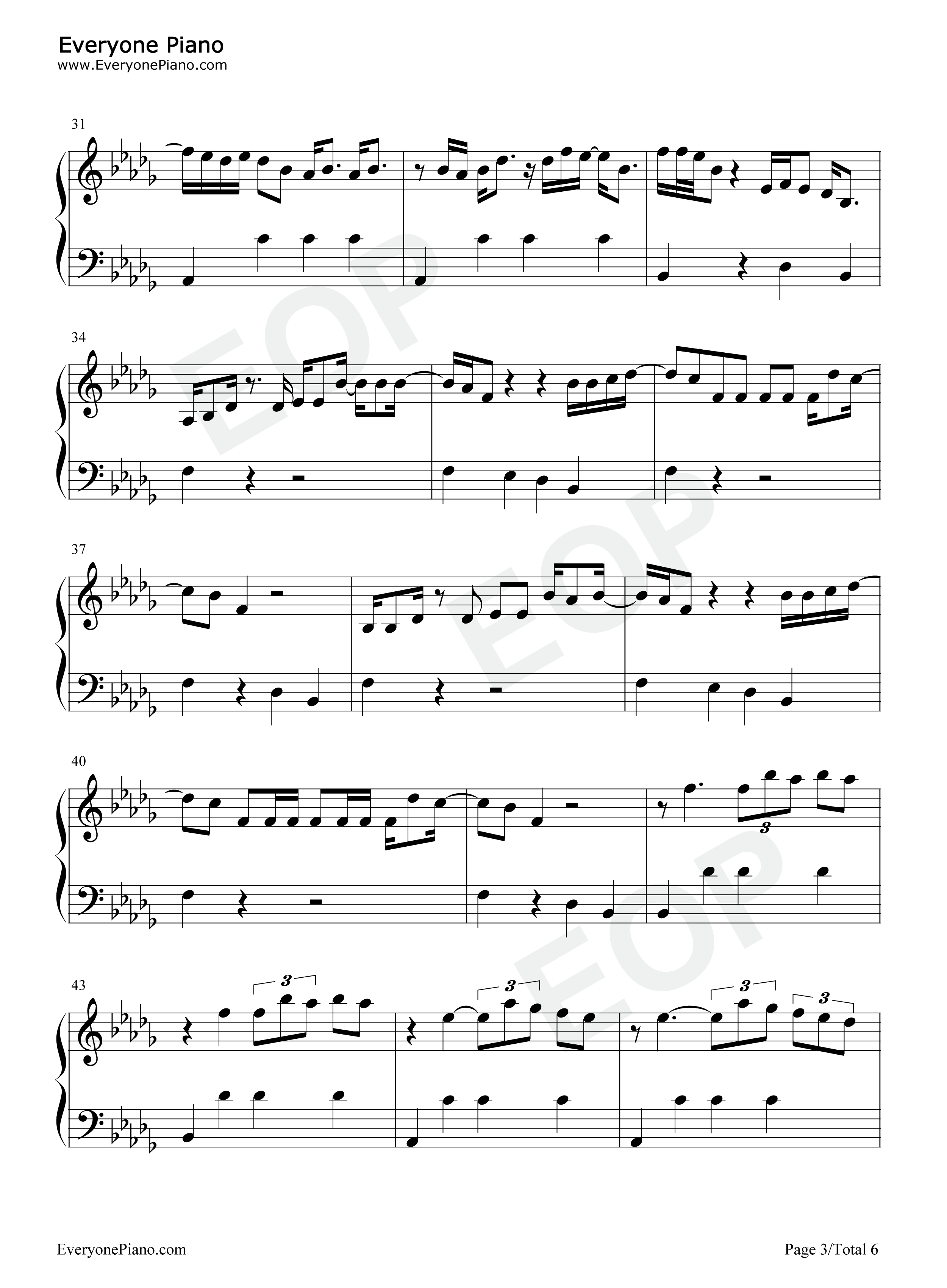 Oh_My_God钢琴谱_Adele