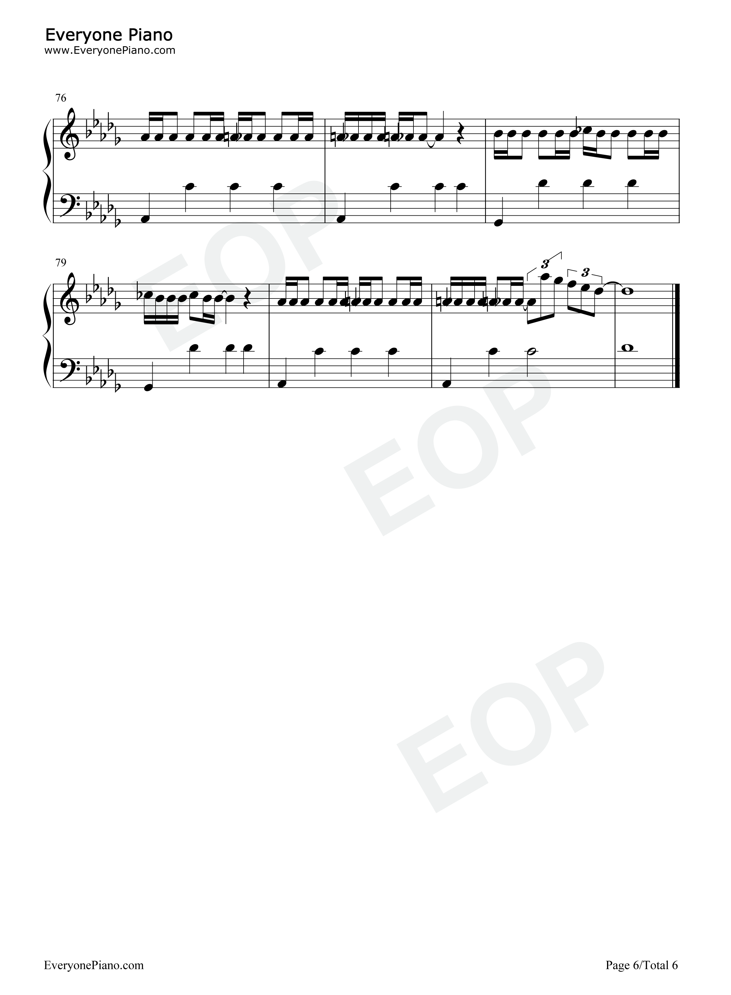 Oh_My_God钢琴谱_Adele