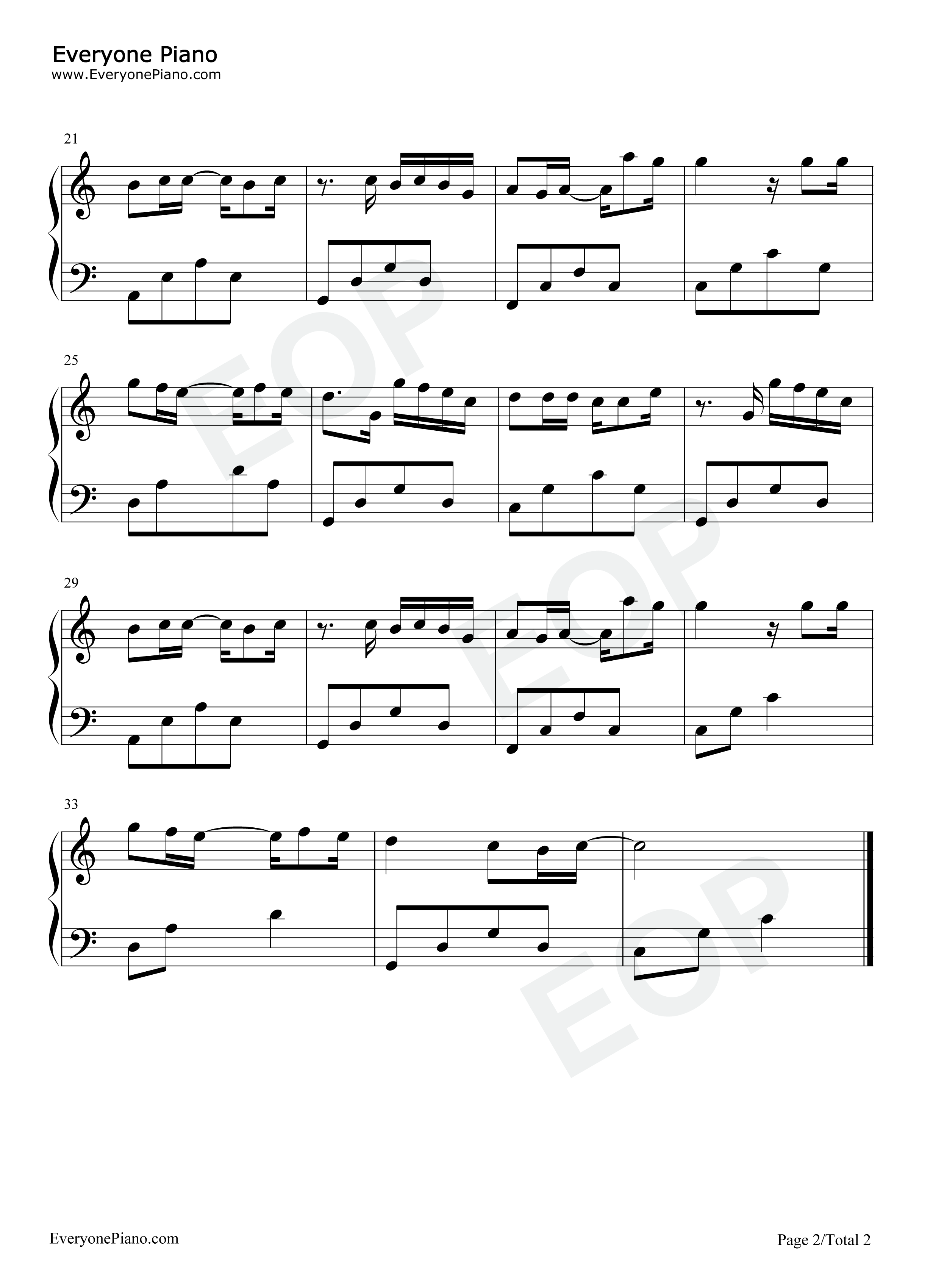 拥抱的理由钢琴谱_尹熙水