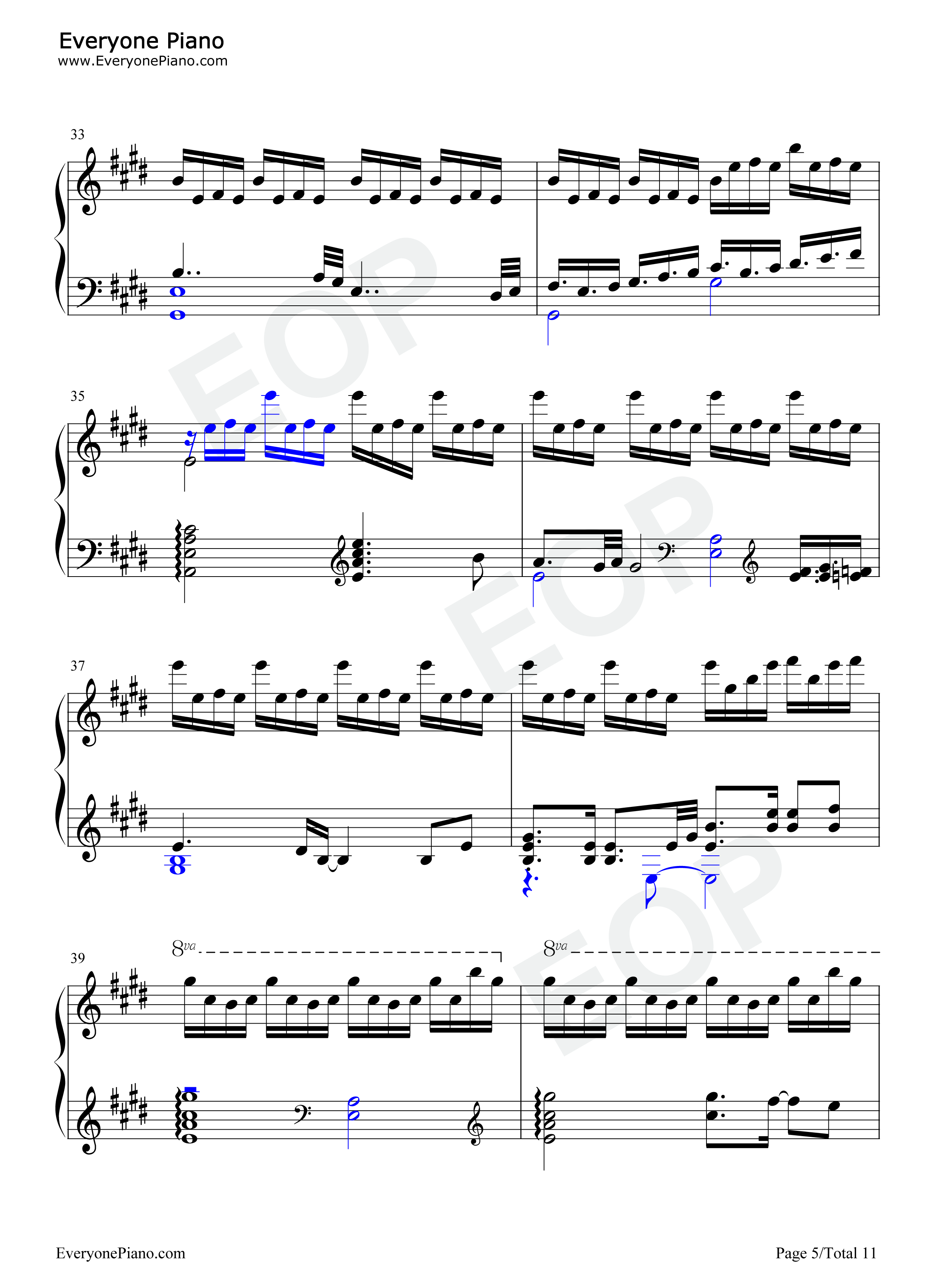 生命線钢琴谱_ReoNa