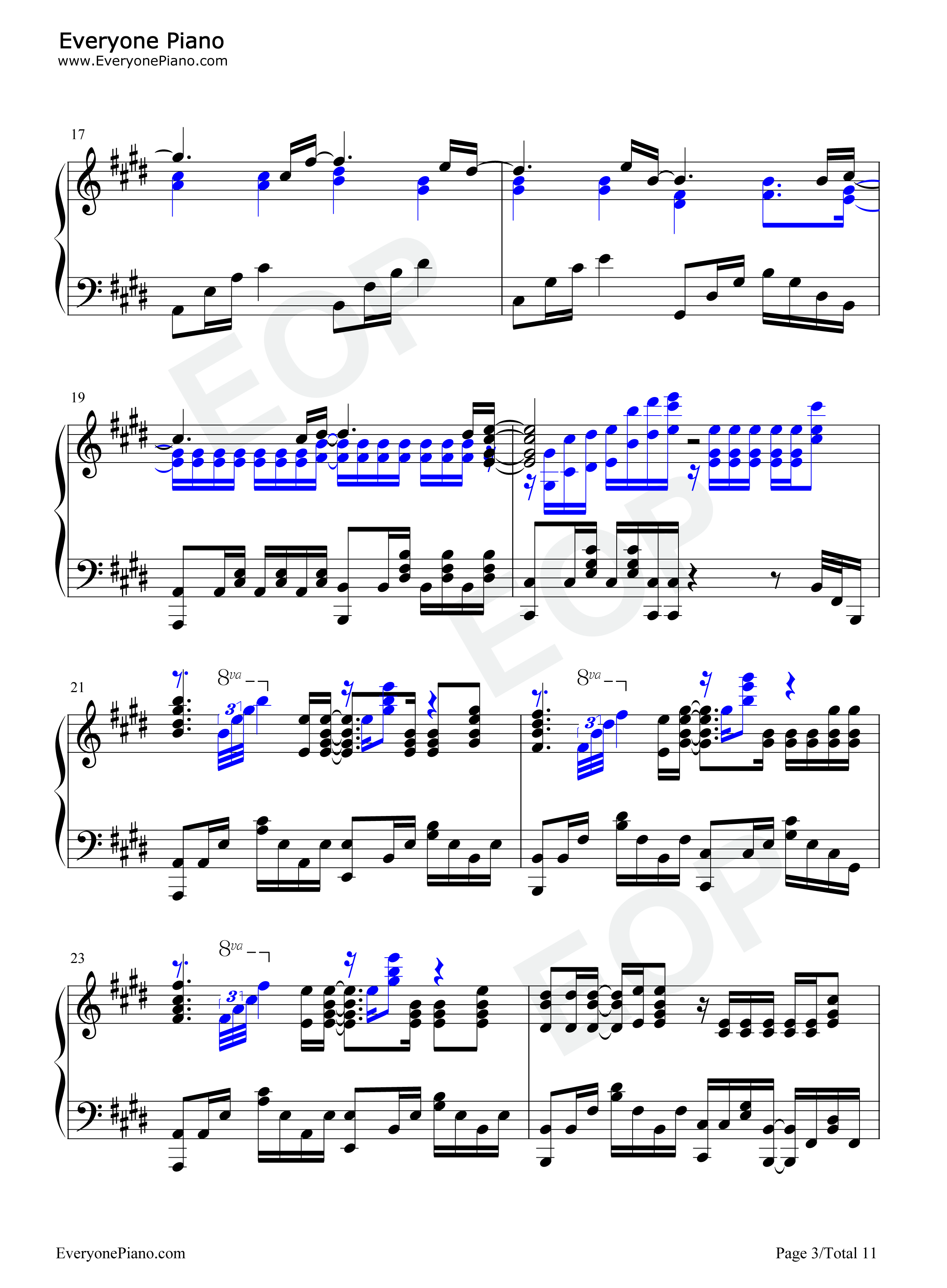 生命線钢琴谱_ReoNa