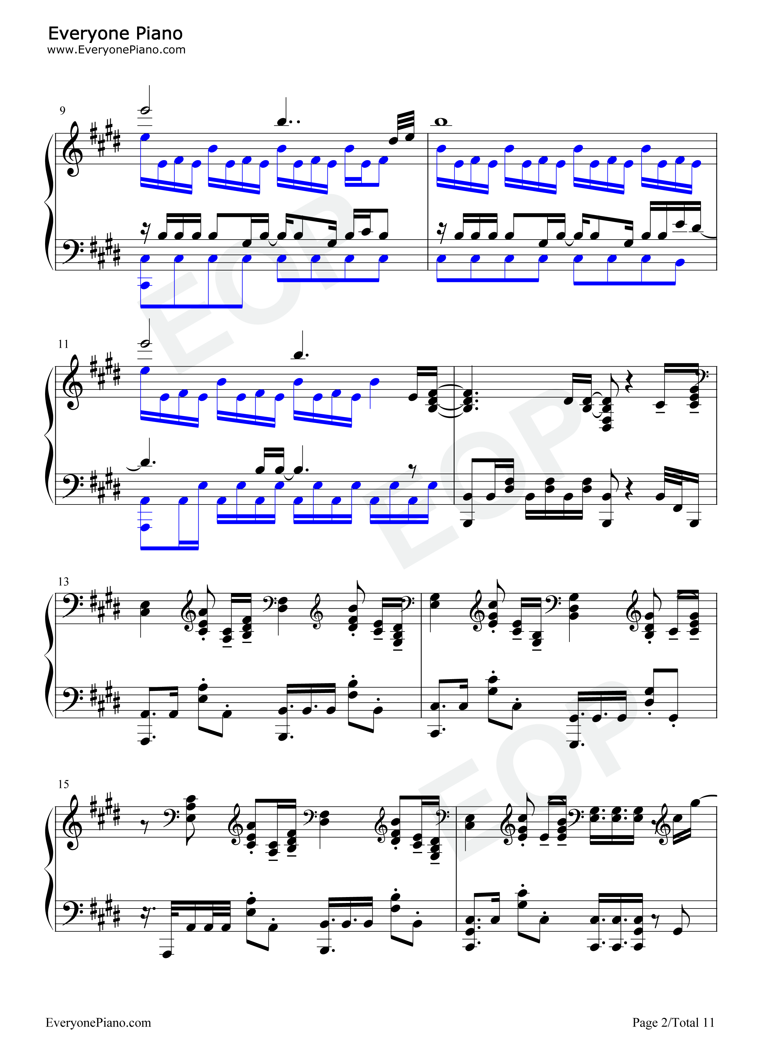 生命線钢琴谱_ReoNa