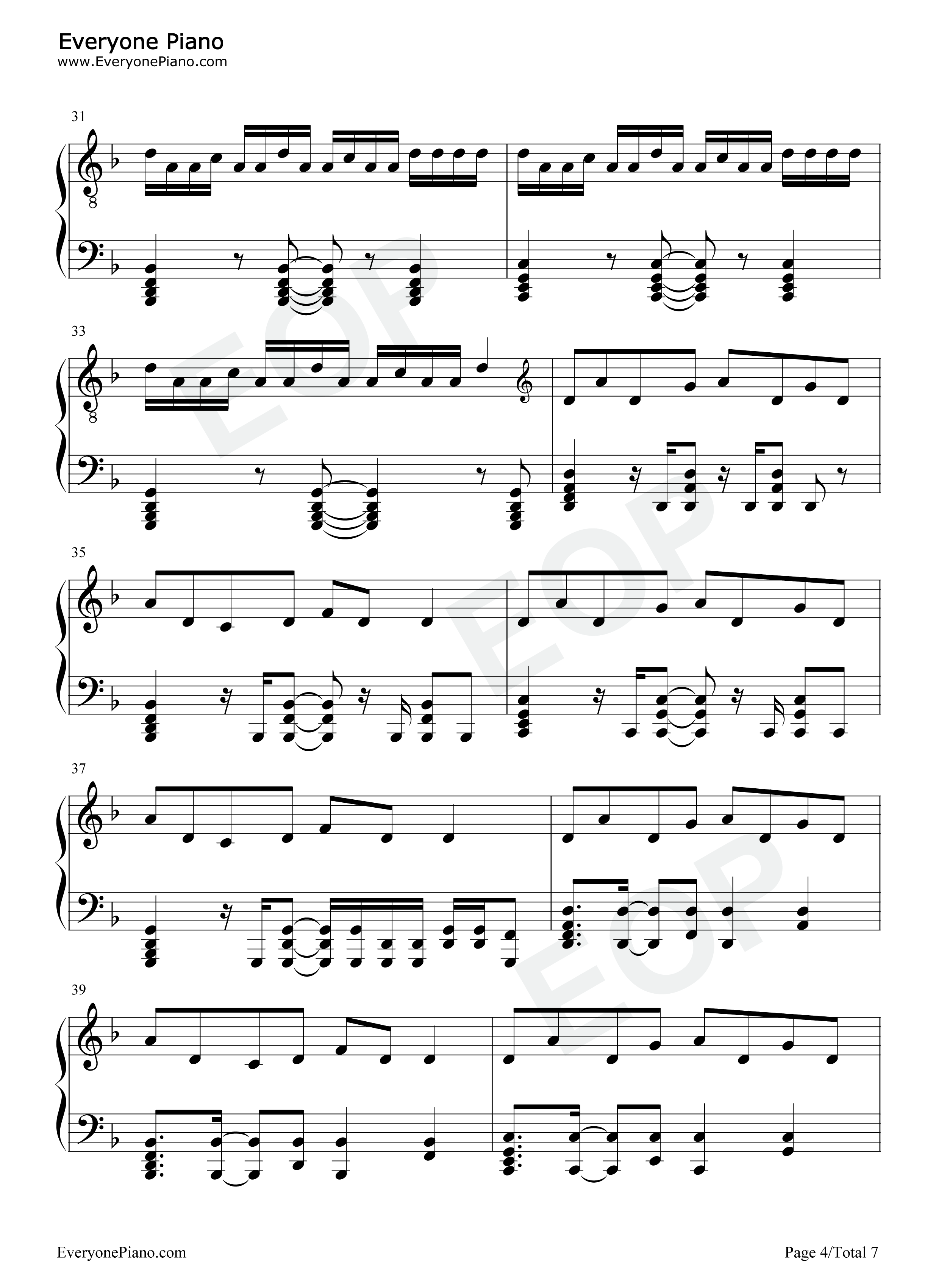 Stormbringer钢琴谱_World_Beyond