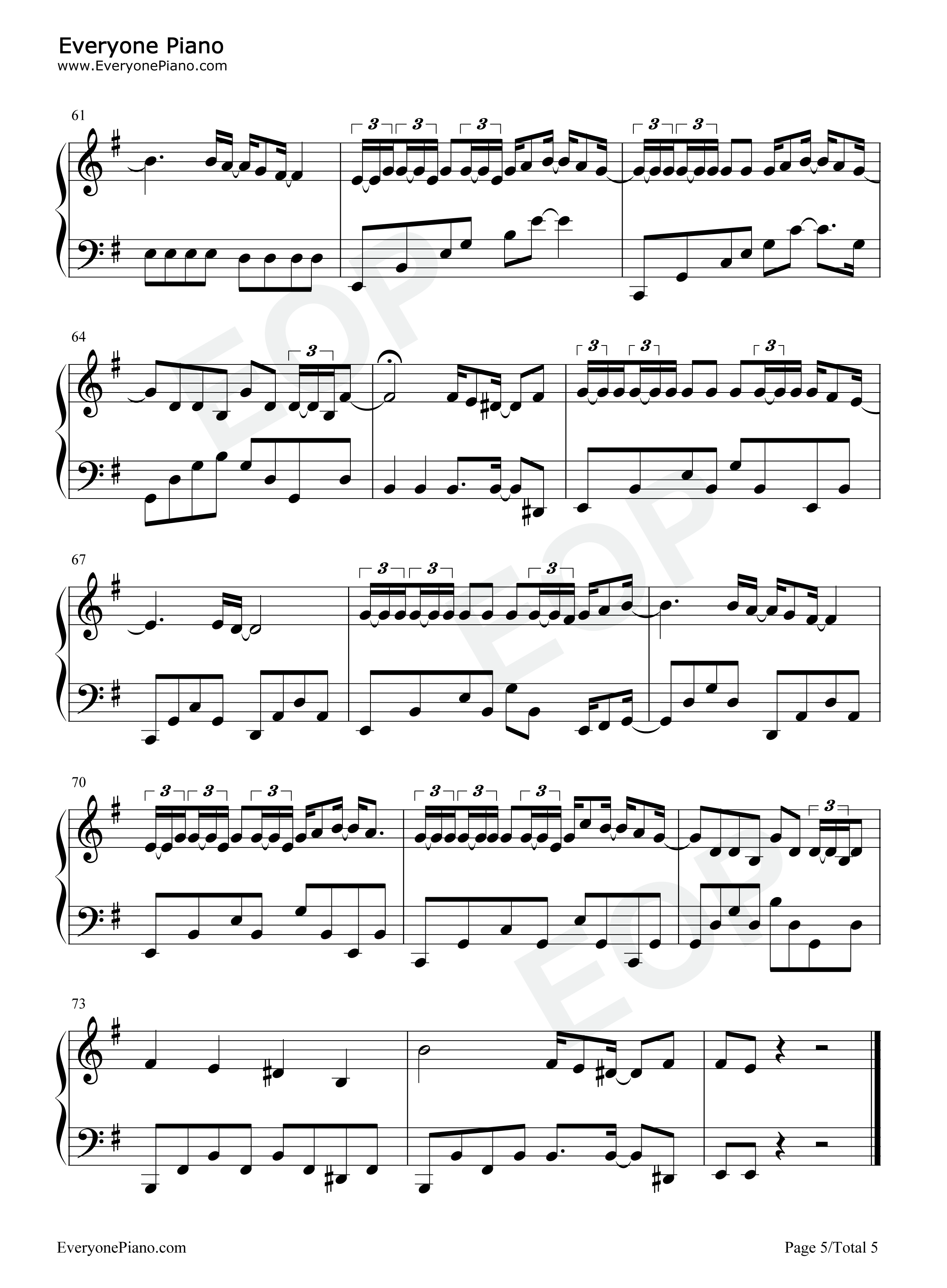 Surface_Pressure钢琴谱_Jessica_Darrow