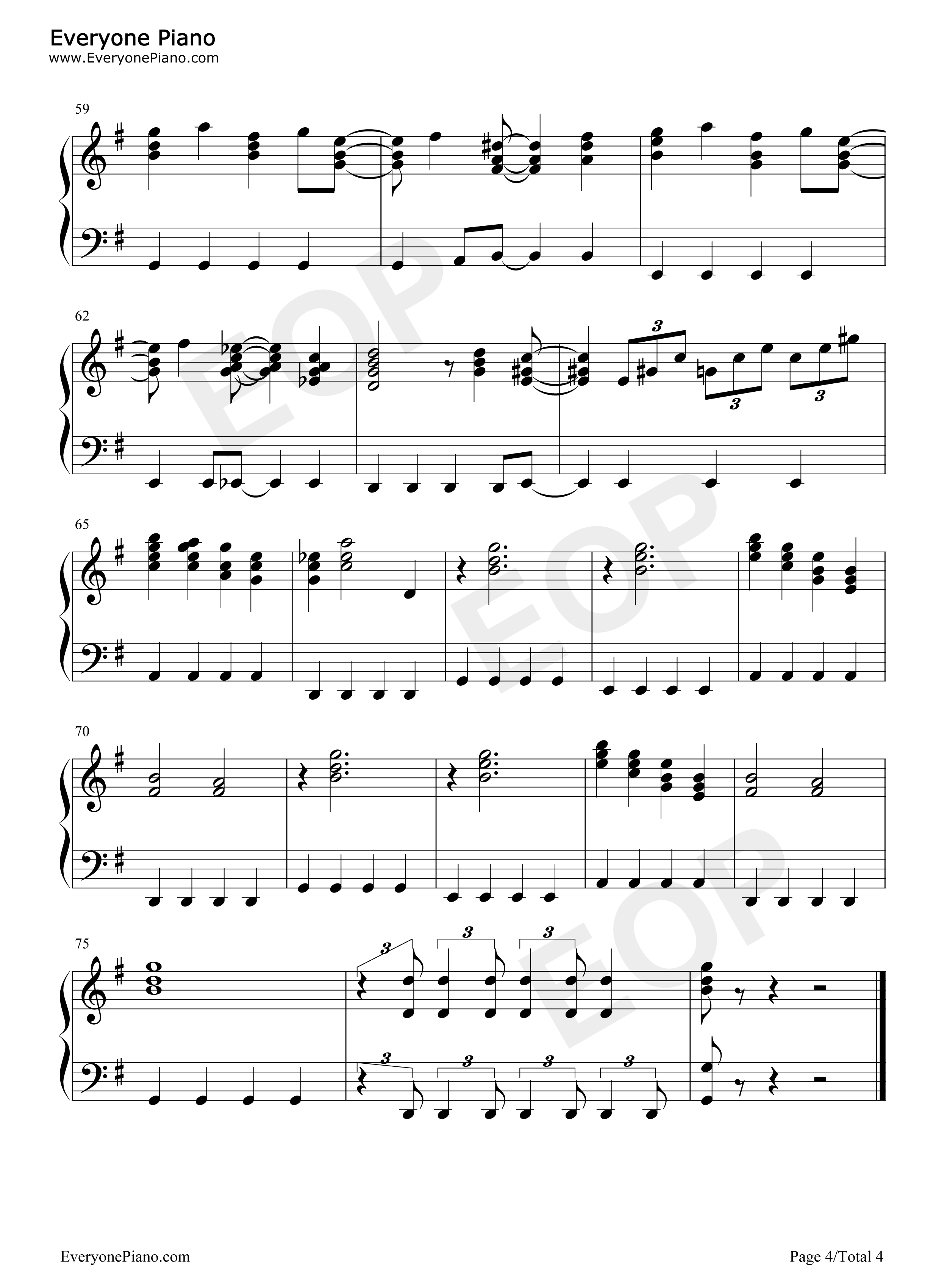 All_I_Want_for_Christmas_Is_You钢琴谱_Mariah_Carey