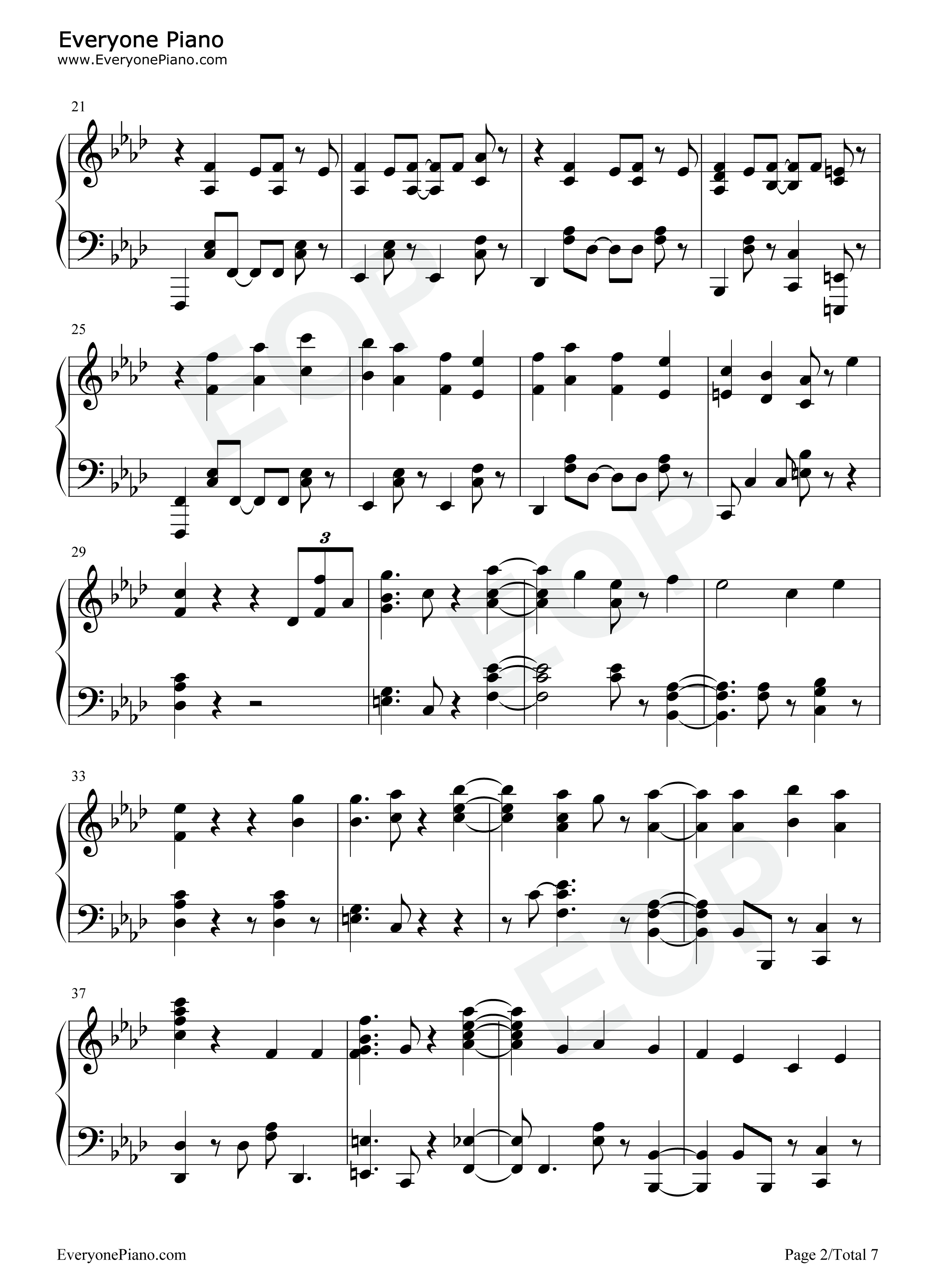 空と虚钢琴谱_ササノマリイ