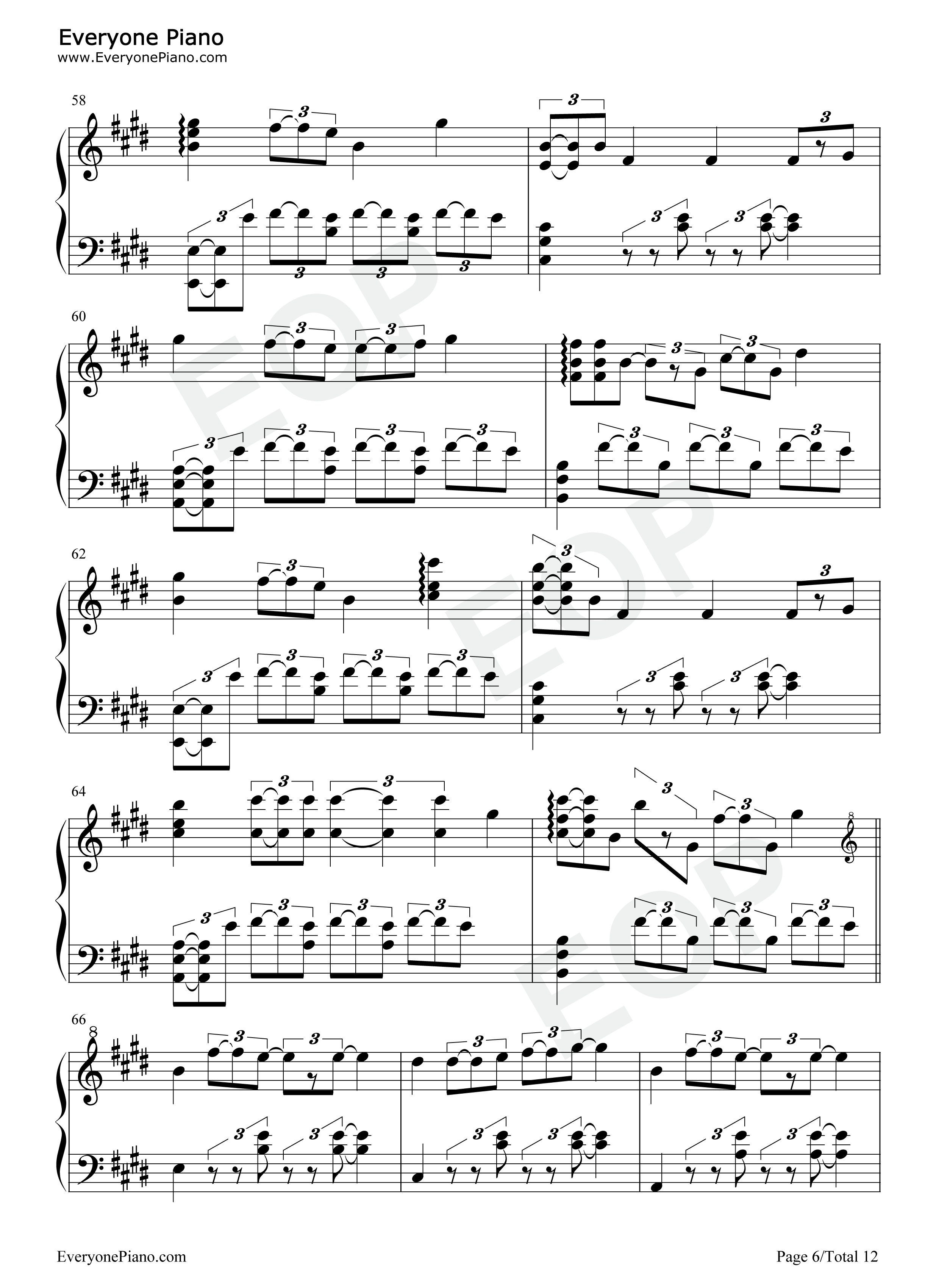 冬至钢琴谱_音阙诗听_王梓钰