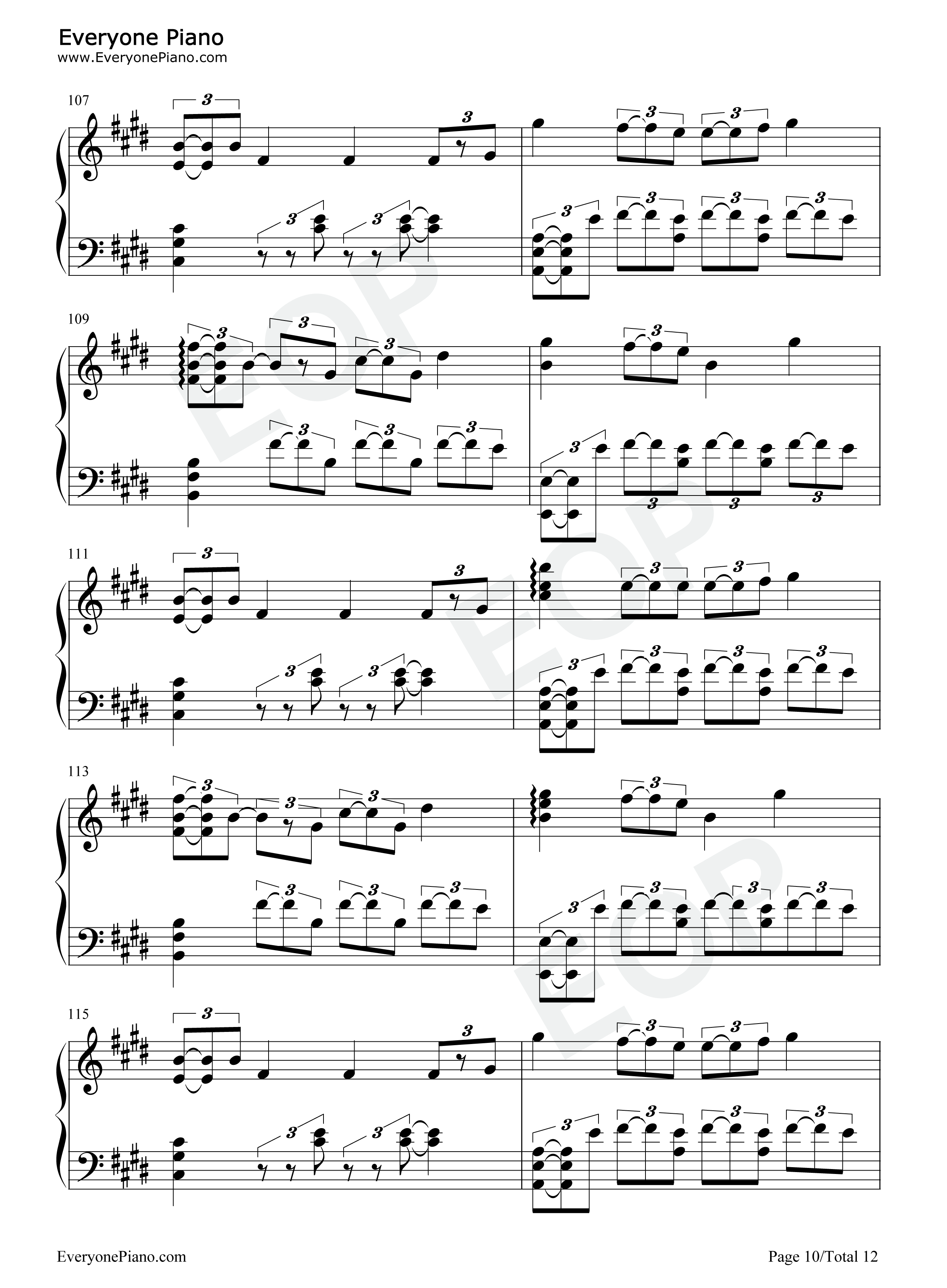 冬至钢琴谱_音阙诗听_王梓钰