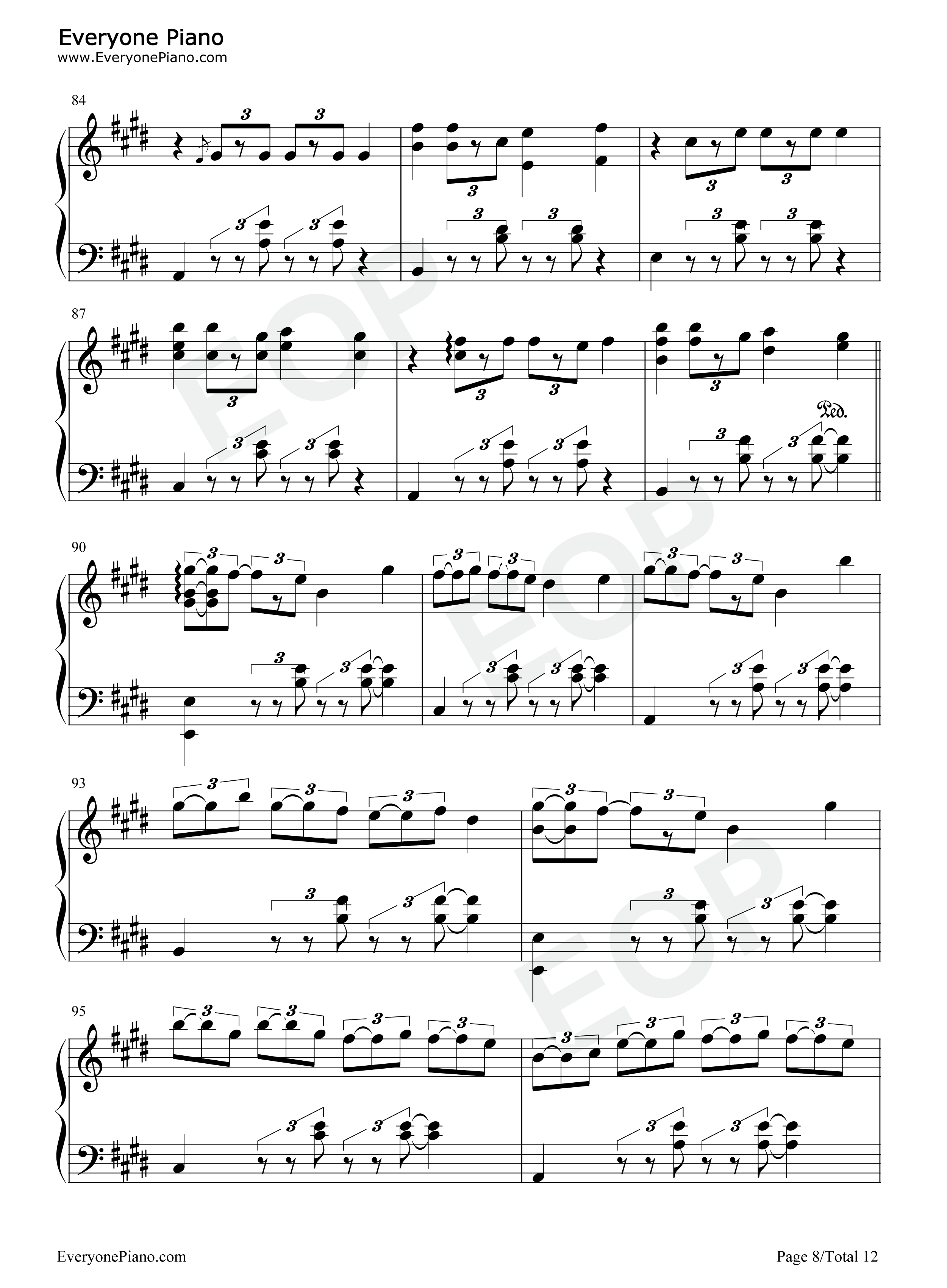 冬至钢琴谱_音阙诗听_王梓钰