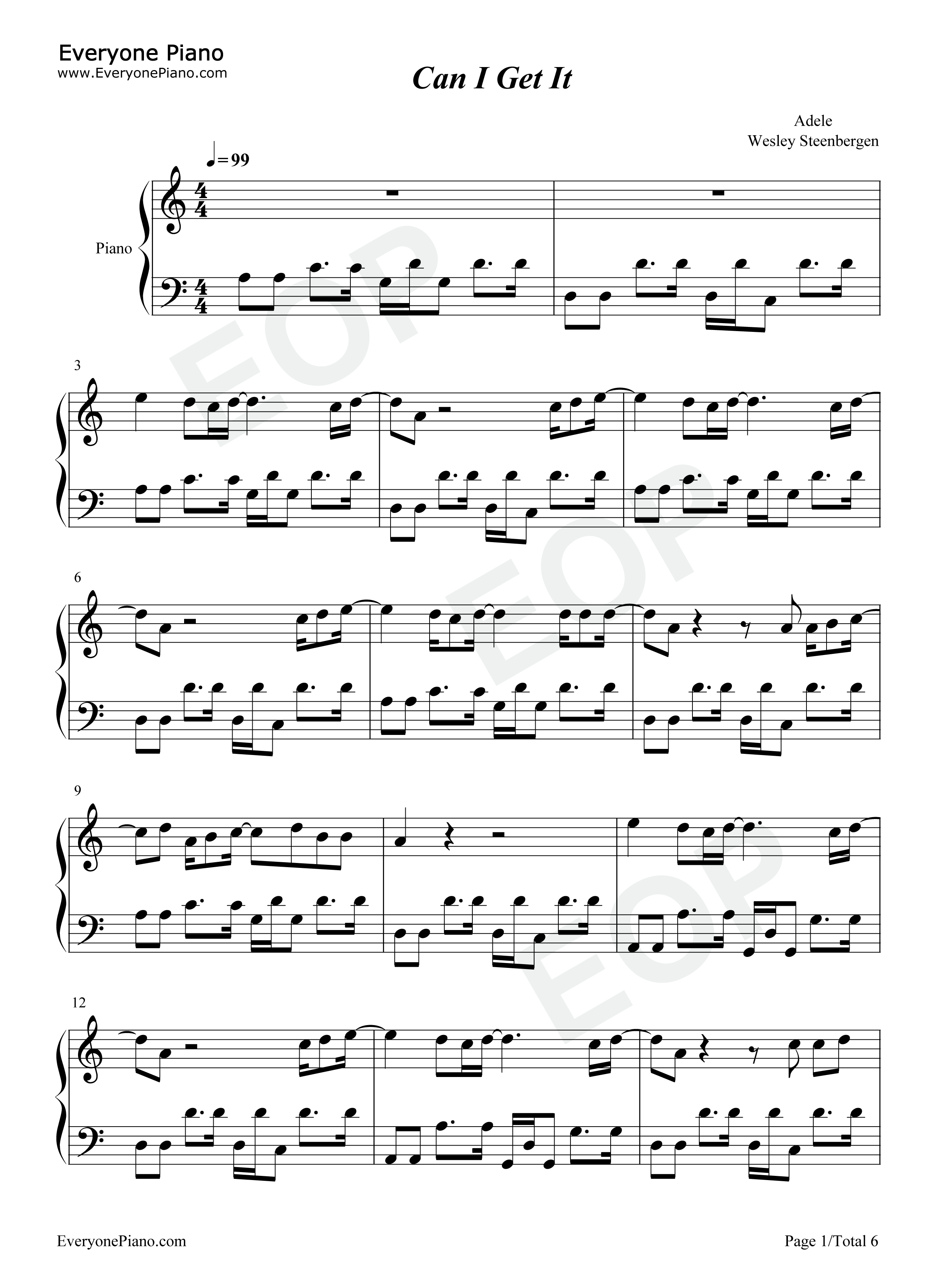 Can_I_Get_It钢琴谱_Adele