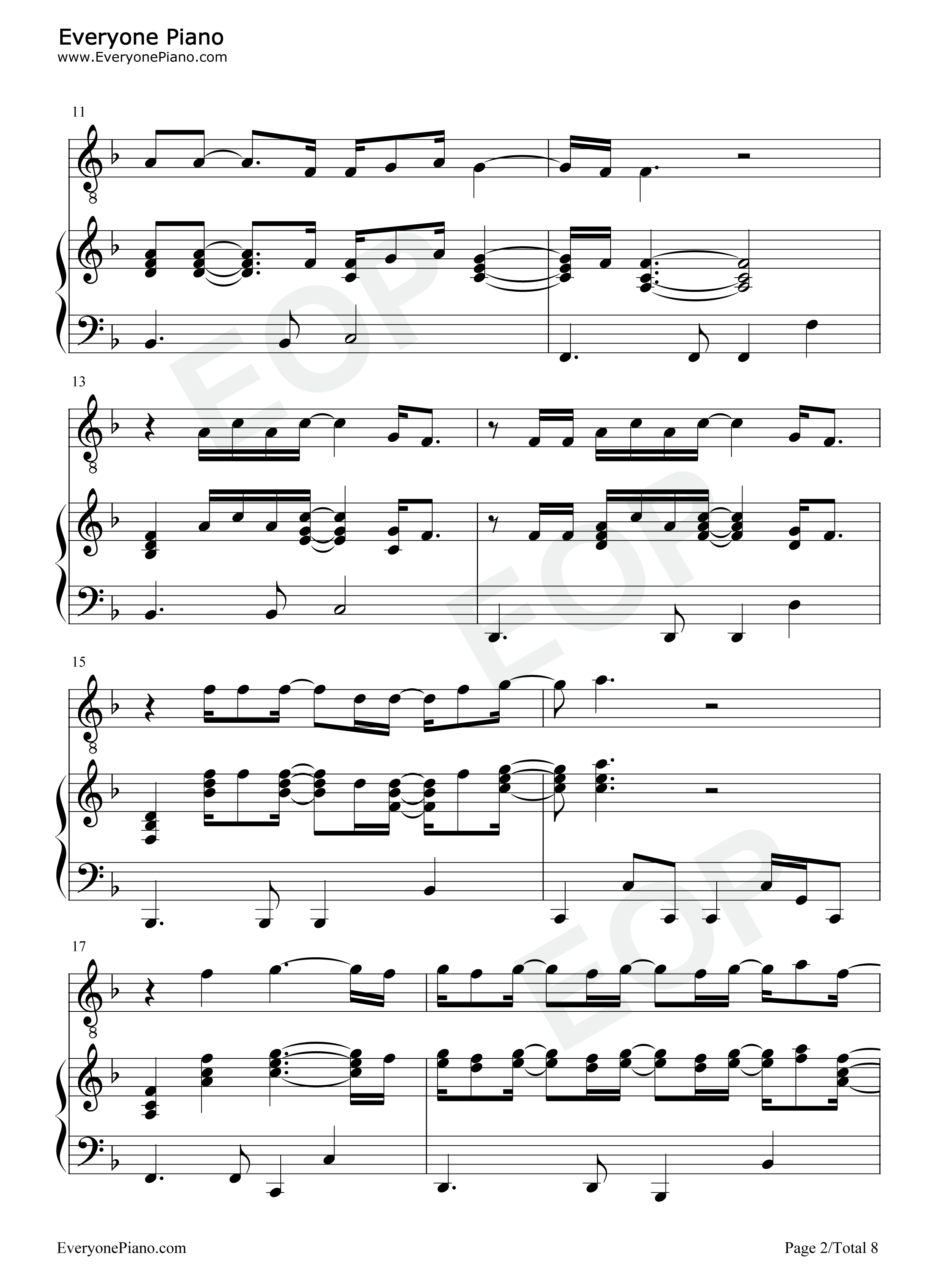 Bye_Bye_Baby钢琴谱_Taylor_Swift